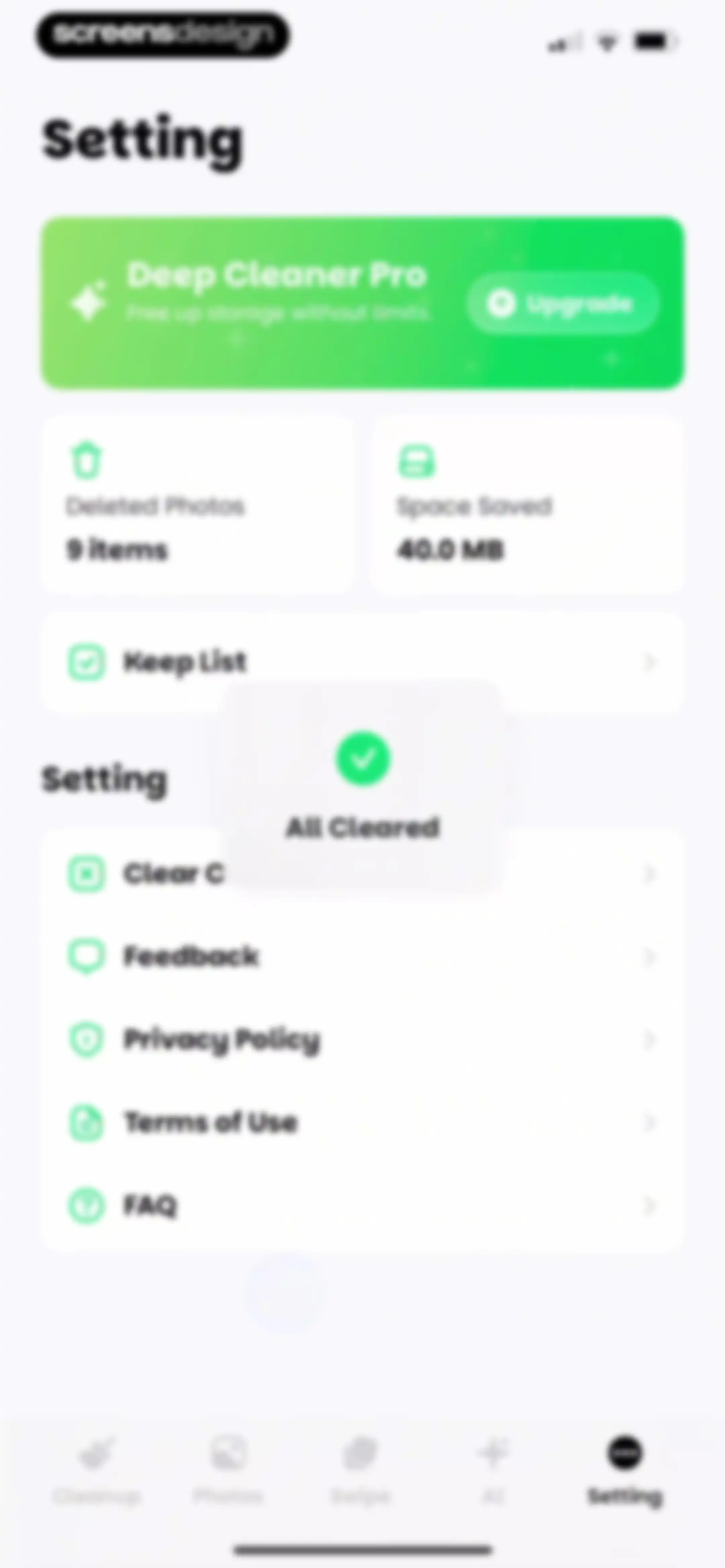 Deep Cleaner - Phone Cleaning screen 169