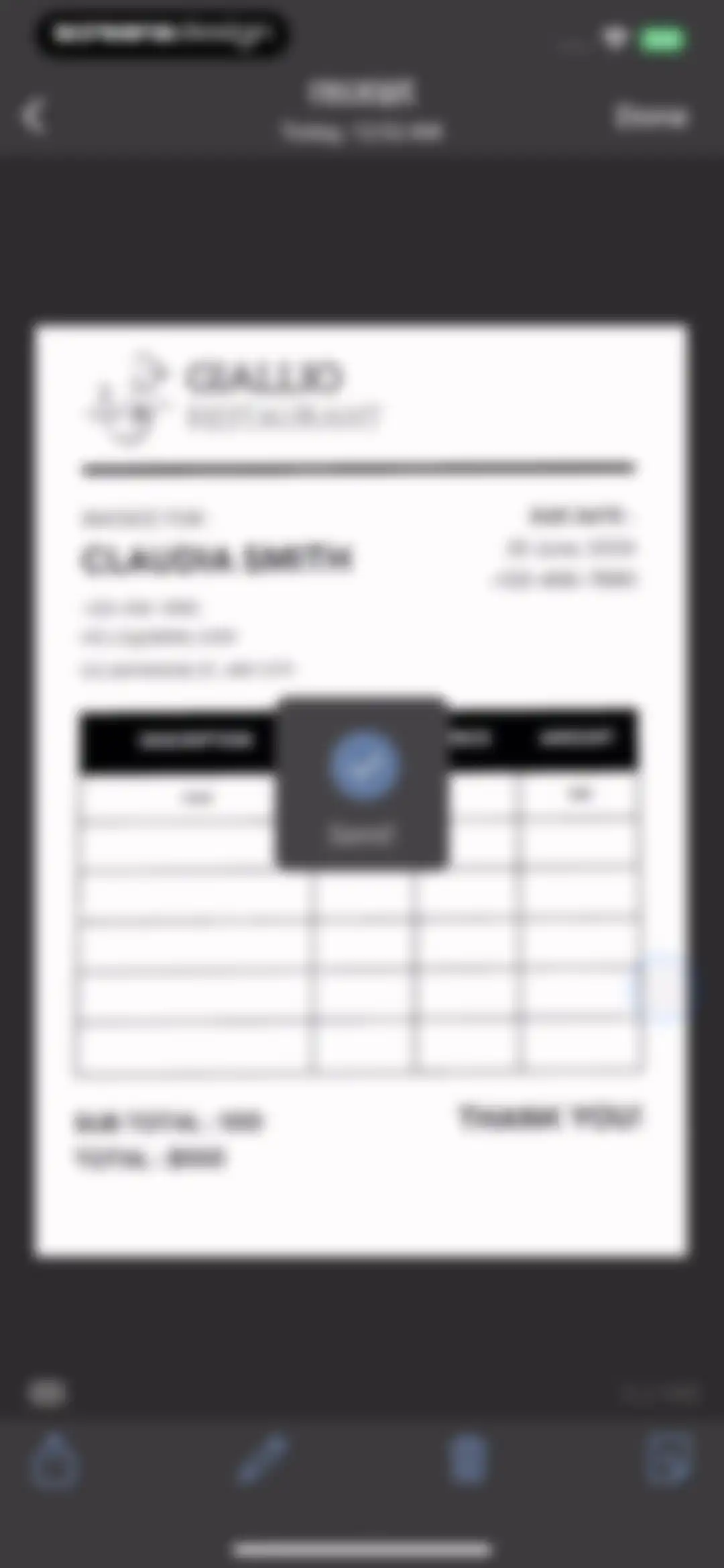 TurboScan™: document scanner screen 19