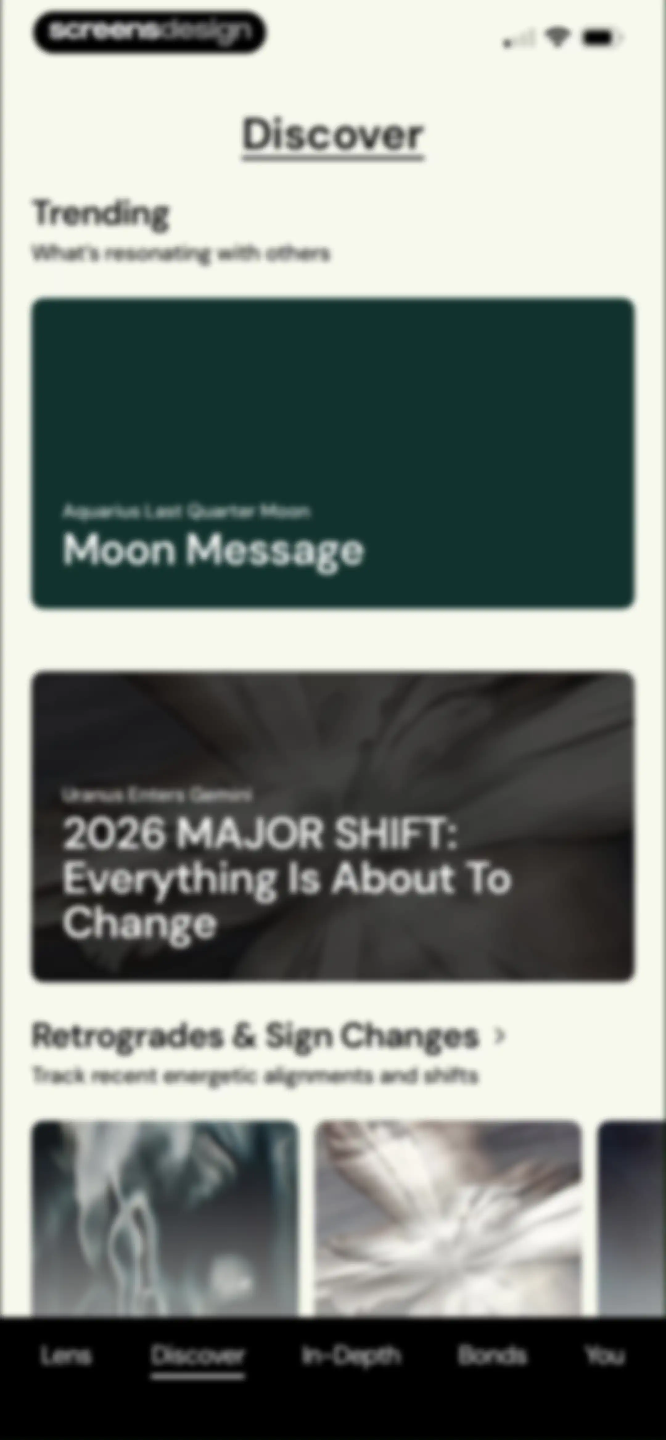 The Pattern: Astrology screen 77