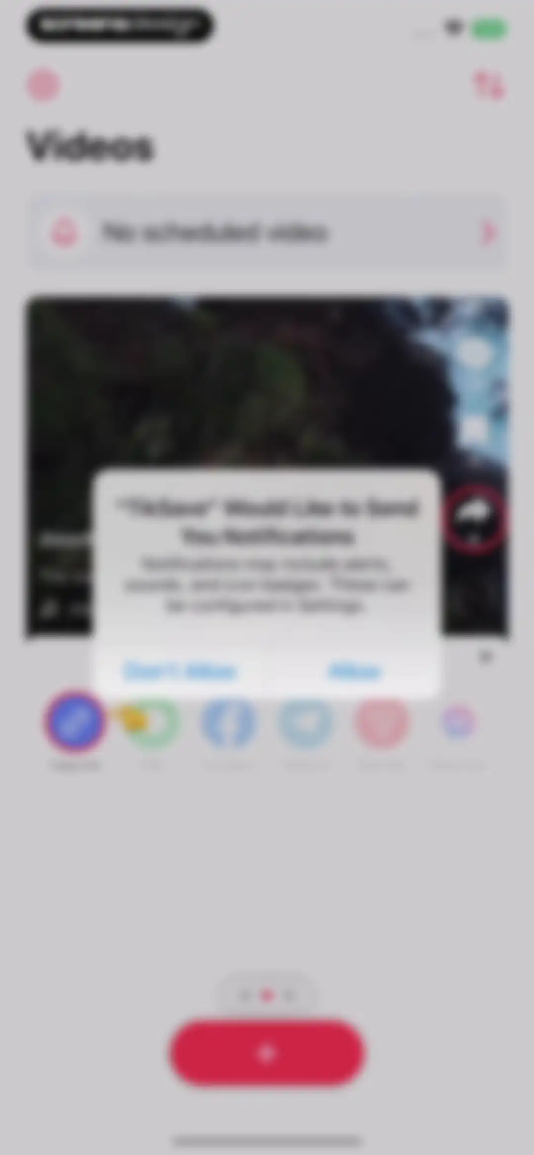 TikSave - Save TikTok Video screen 1