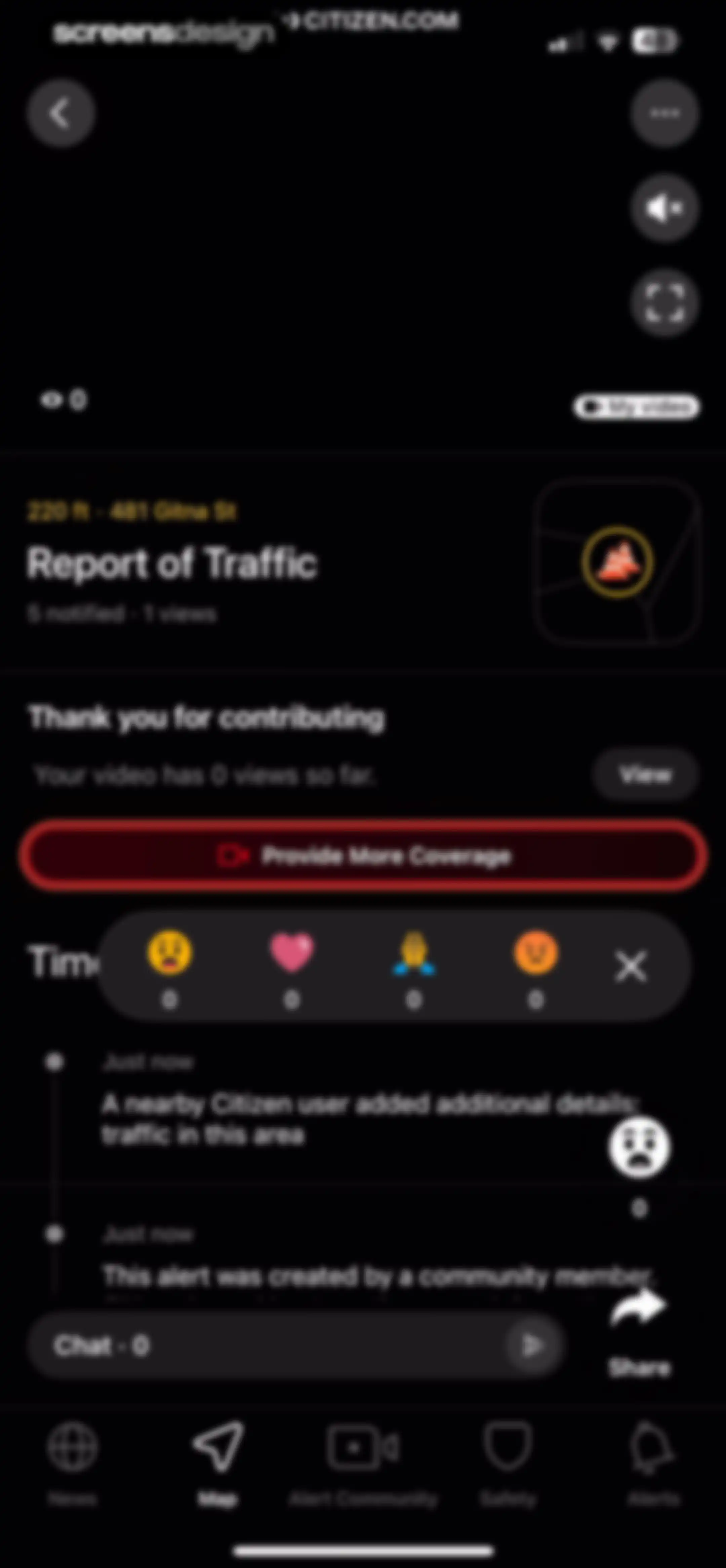 Citizen: Safety & Live Video screen 91