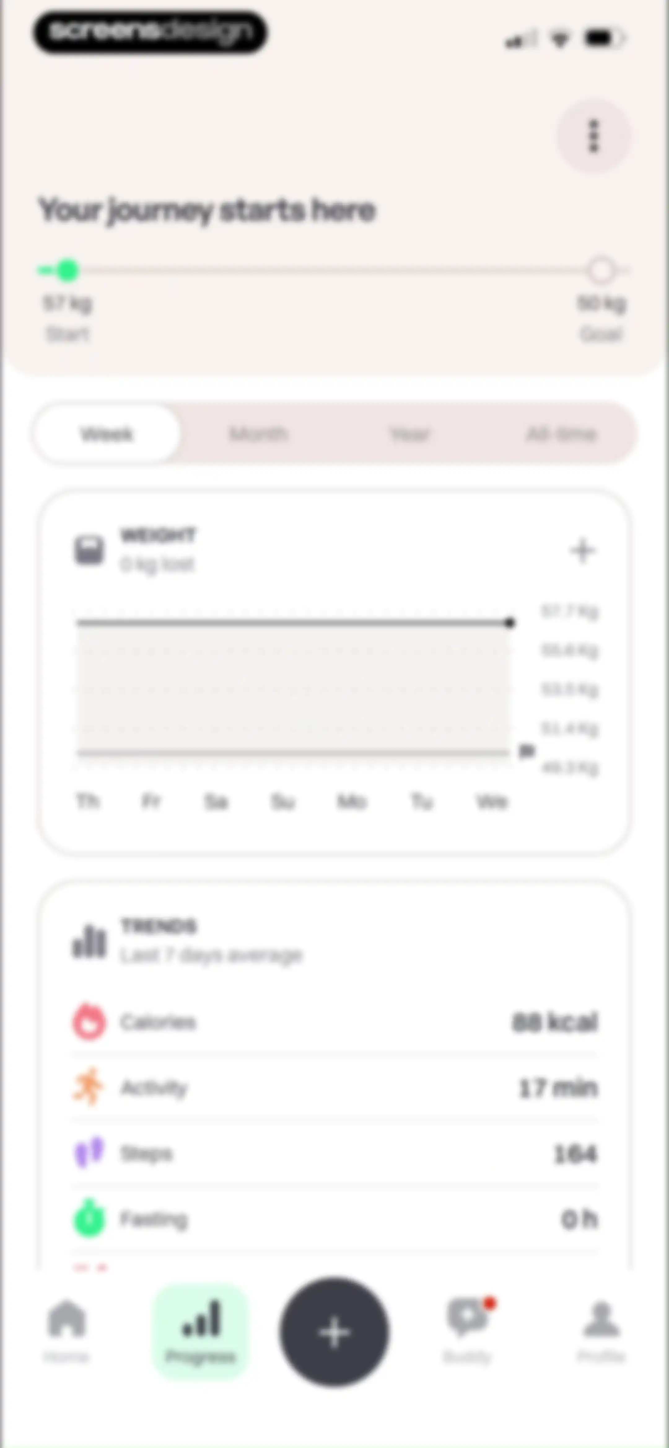 WeightBuddy: Calorie Tracker screen 97