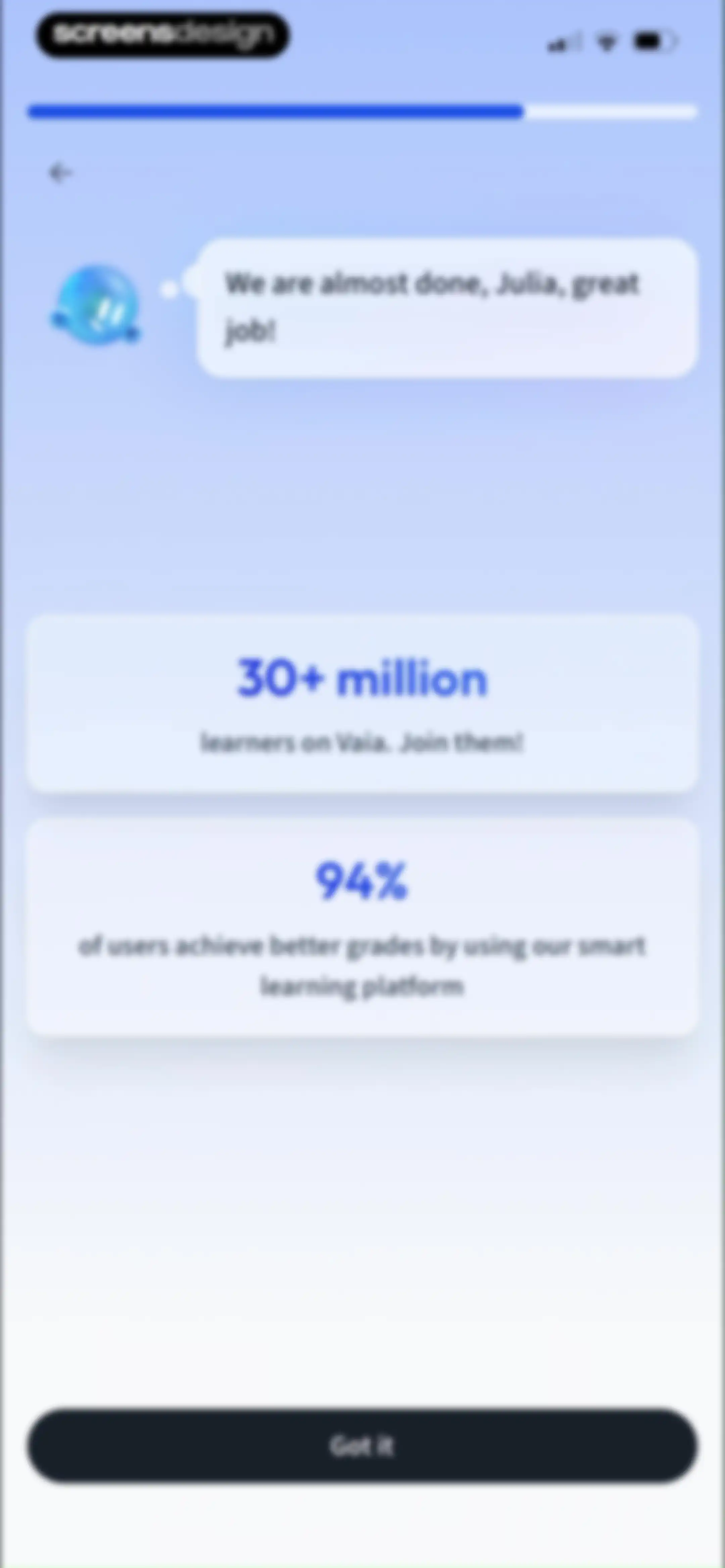 Vaia: AI Flashcards. Study App screen 44