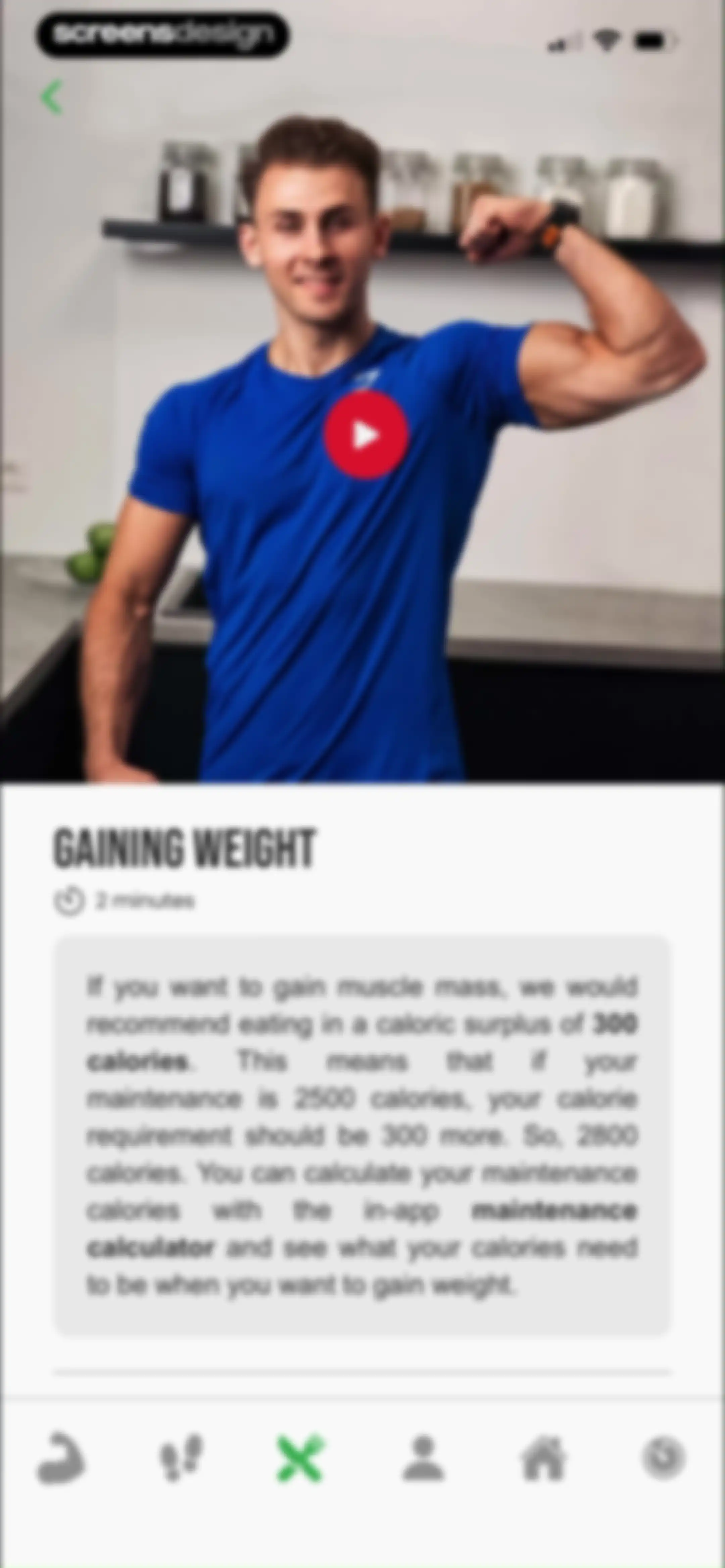 90 Day Challenge screen 76