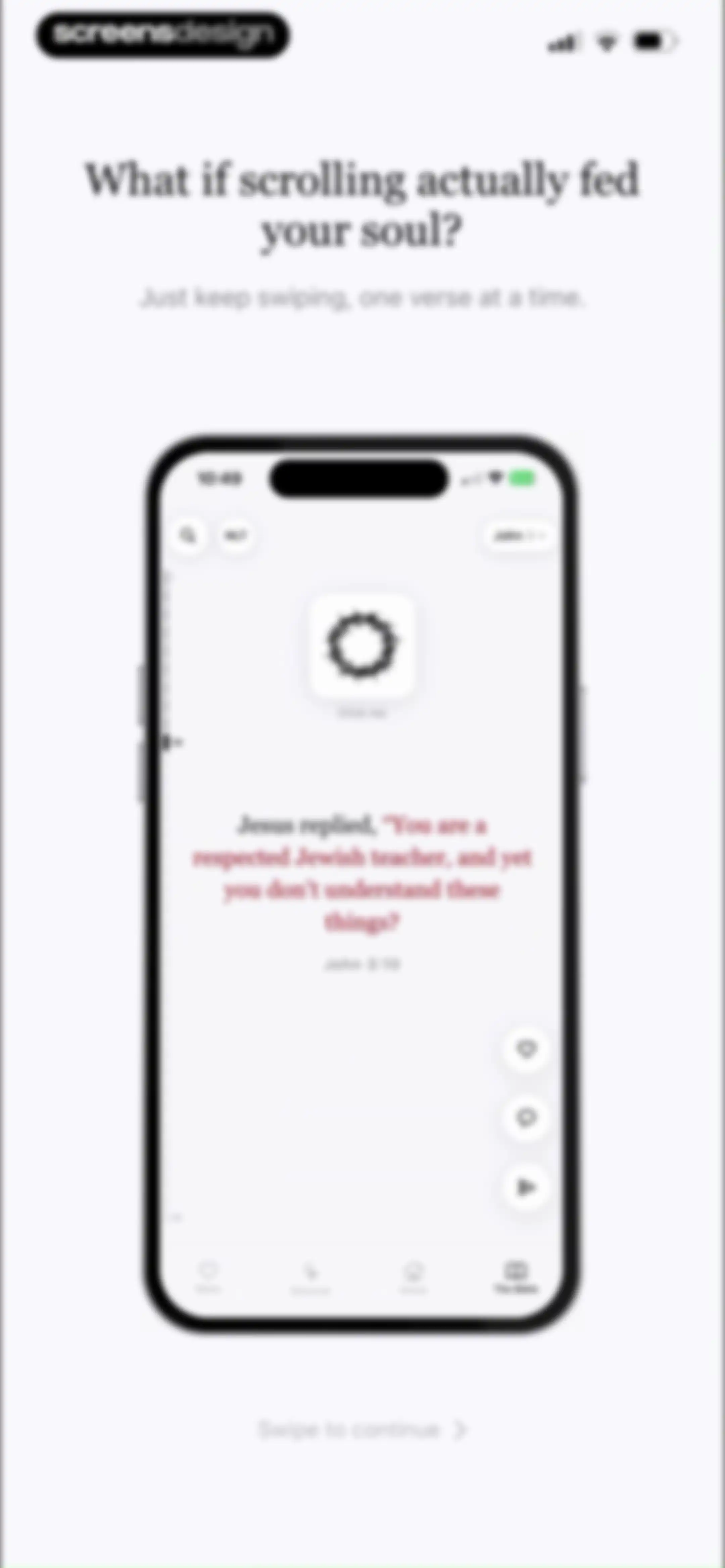 Scroll The Bible screen 3