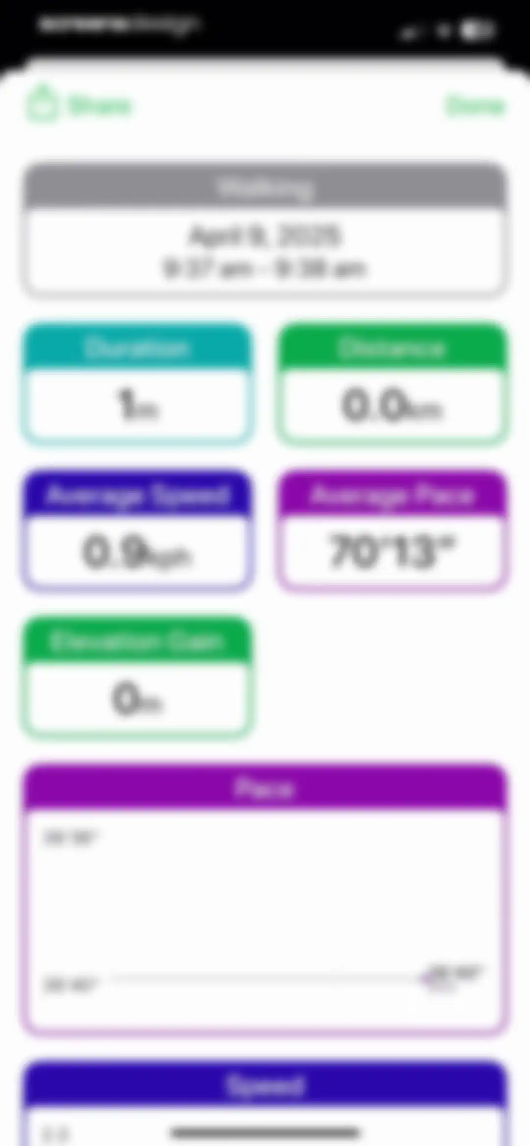 Pedometer++ screen 50