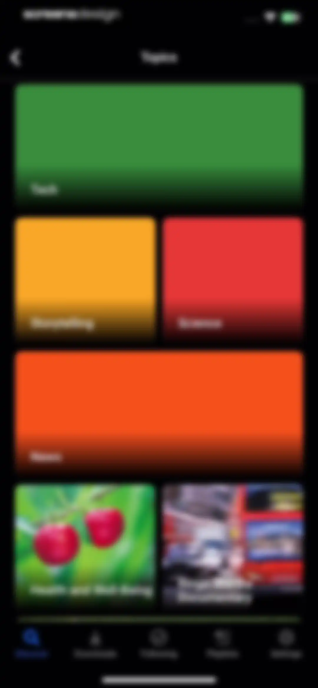 Breaker—The social podcast app screen 57