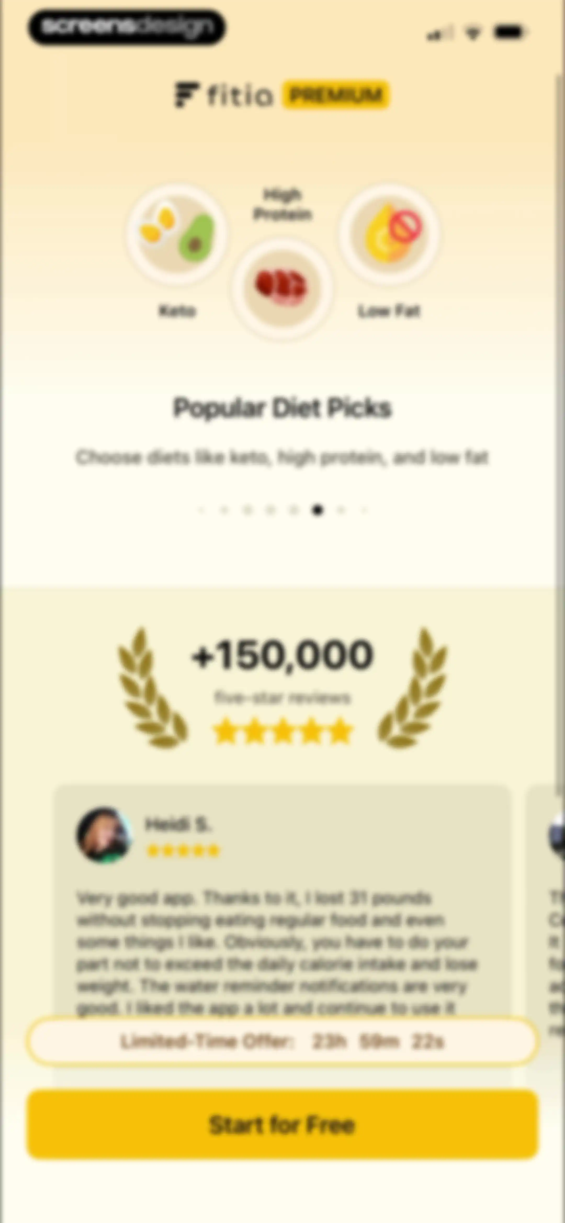 Fitia: Calorie Counter & Diet screen 45