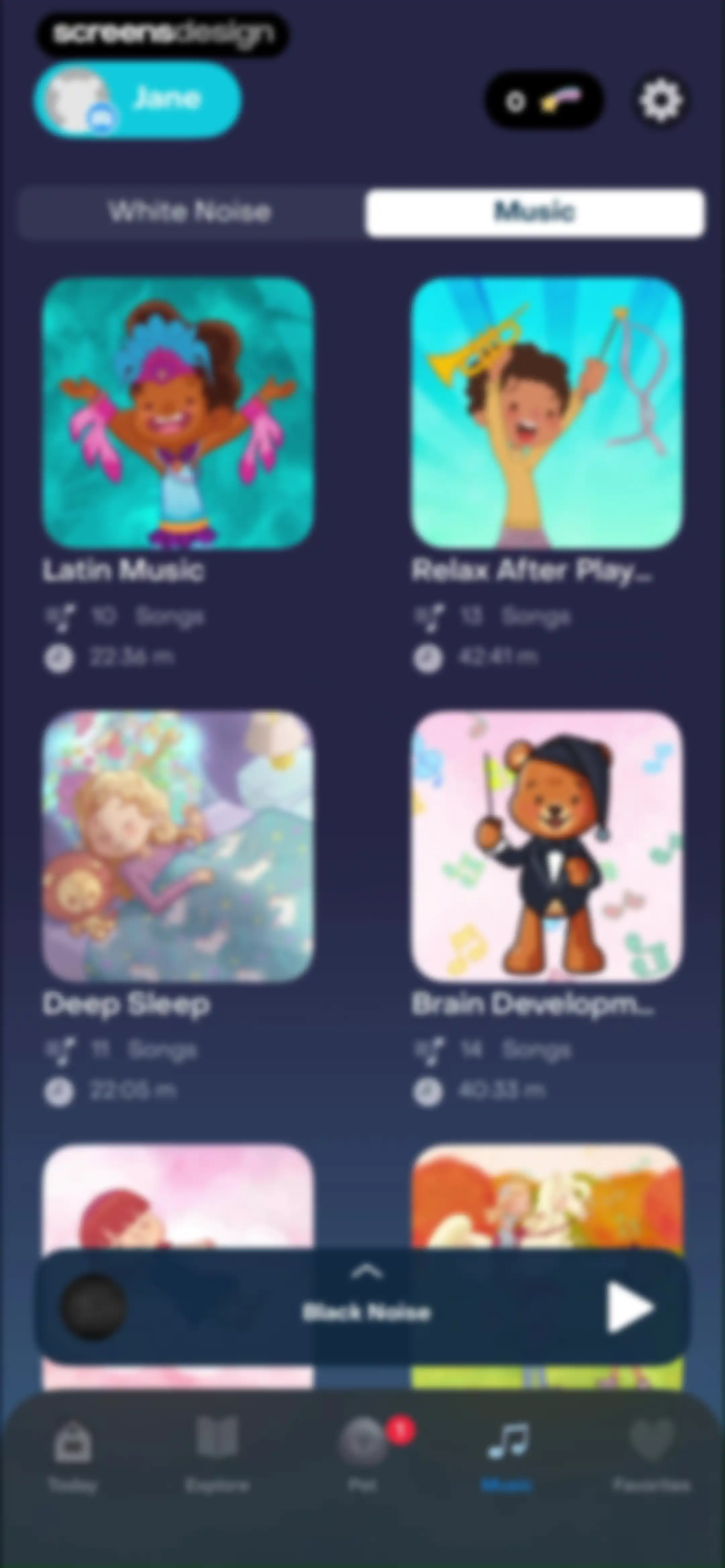 Storybook: Sleep & Meditation screen 109