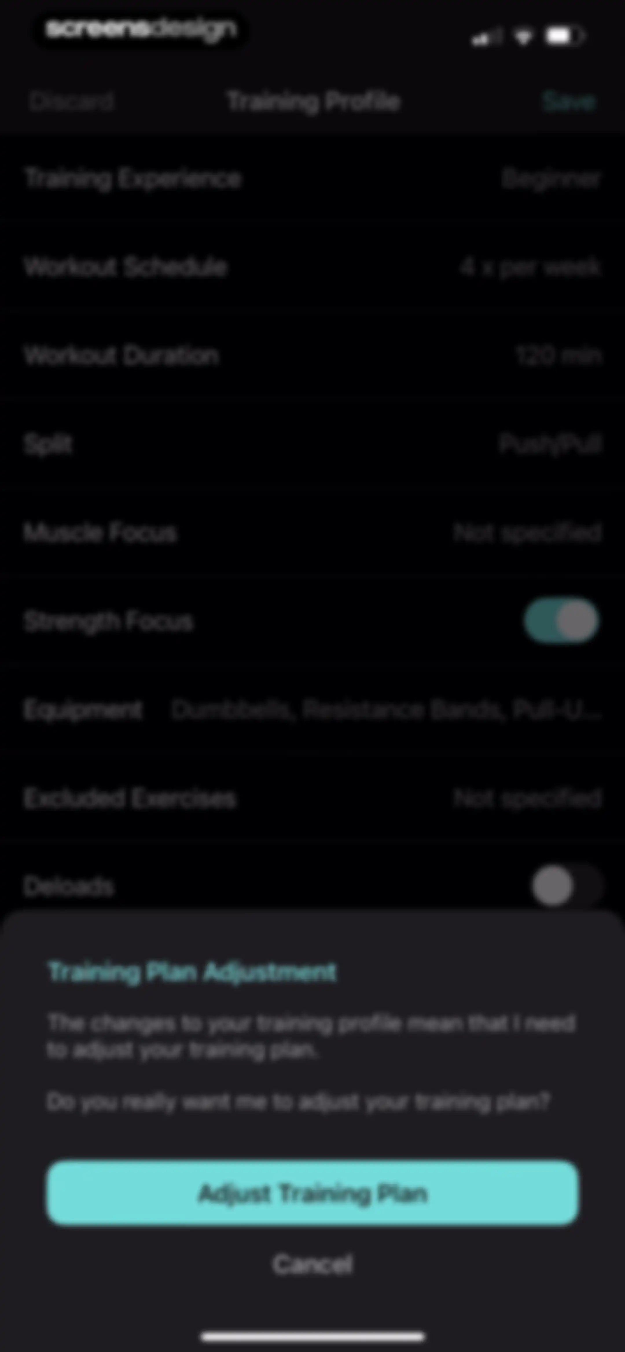 MyFitCoach - Workout Planner screen 58