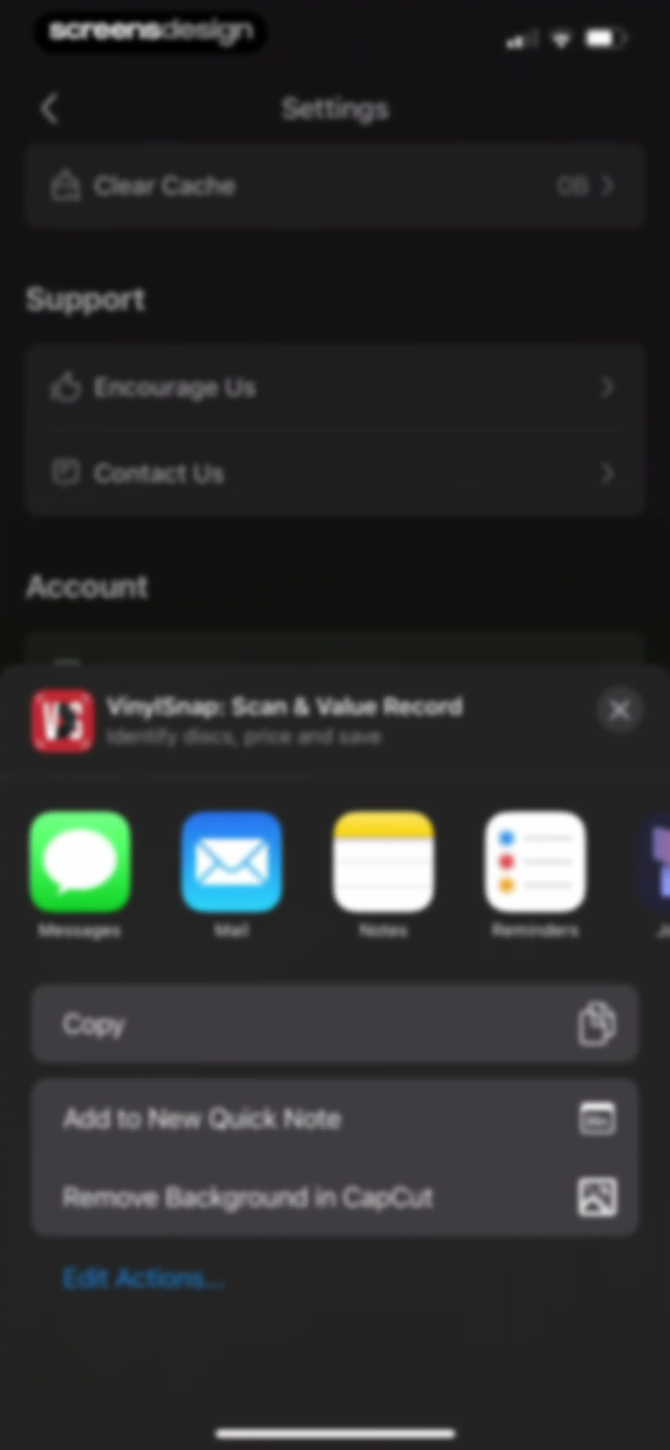 VinylSnap: Scan & Value Record screen 78