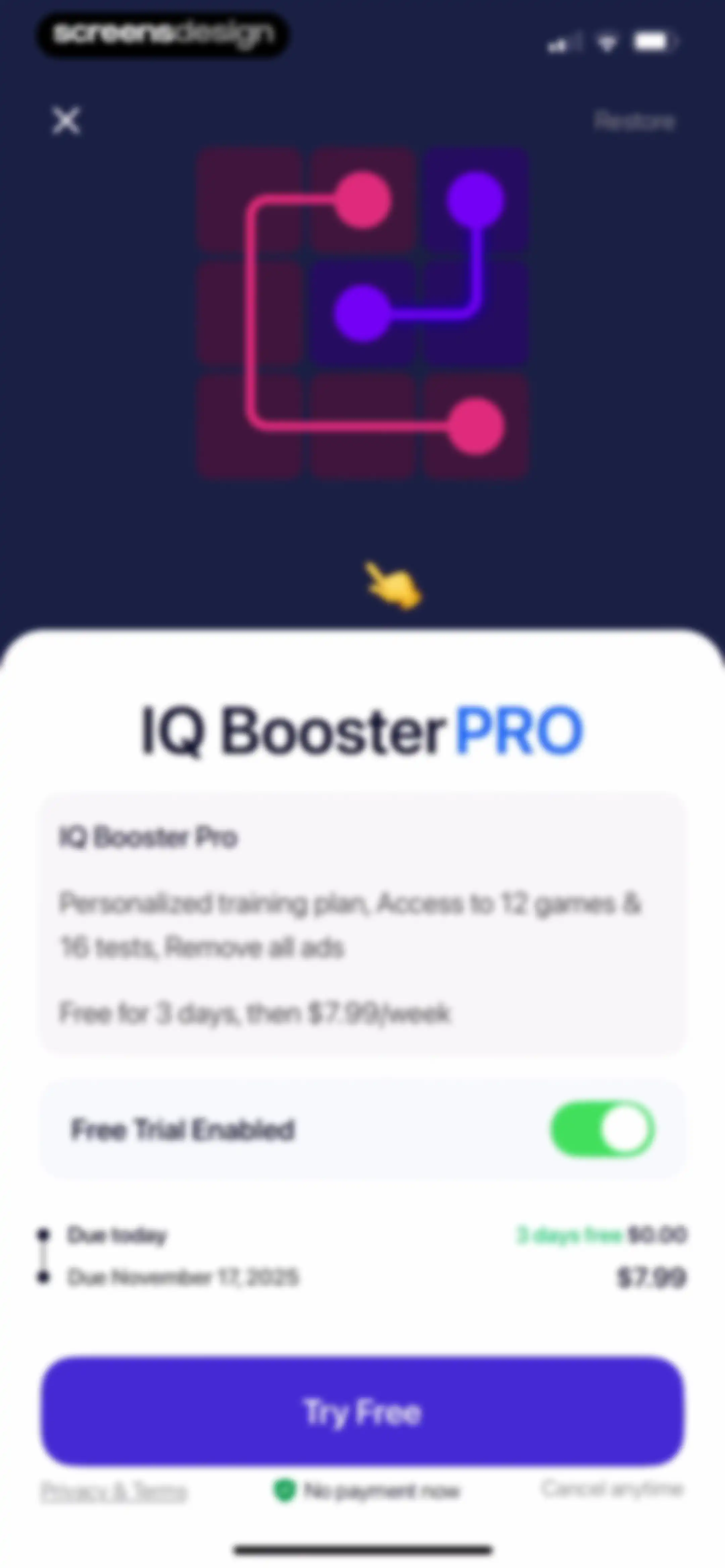 IQ Booster: Brain Games & Test screen 15