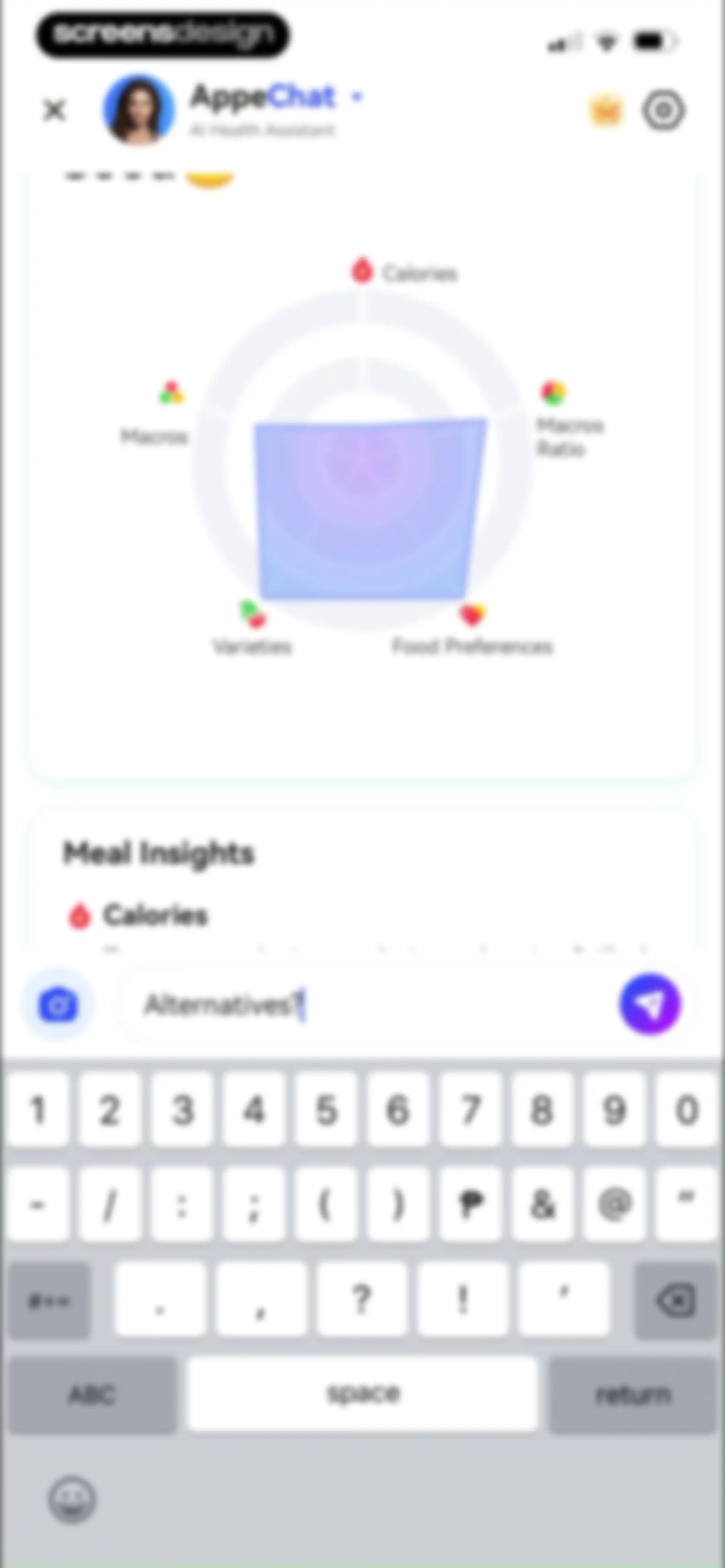 AI Calorie Counter - Appediet screen 126