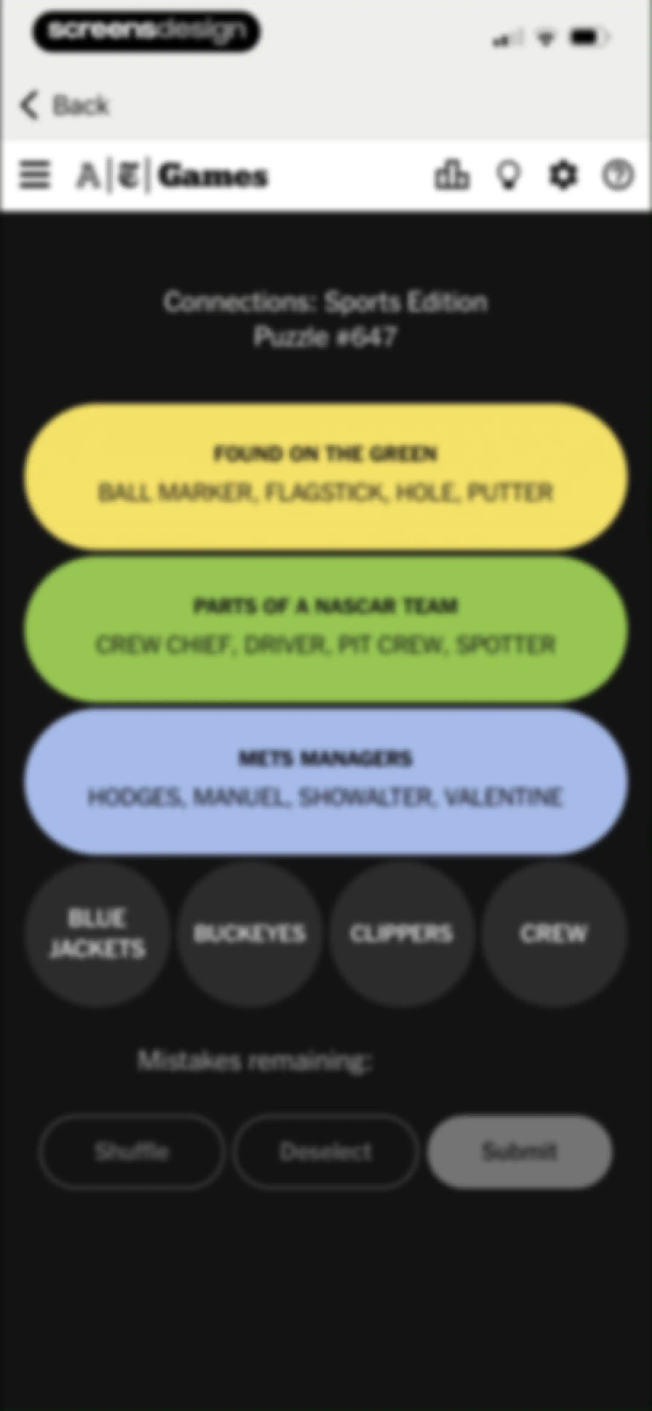 The Athletic: All Sports News screen 103