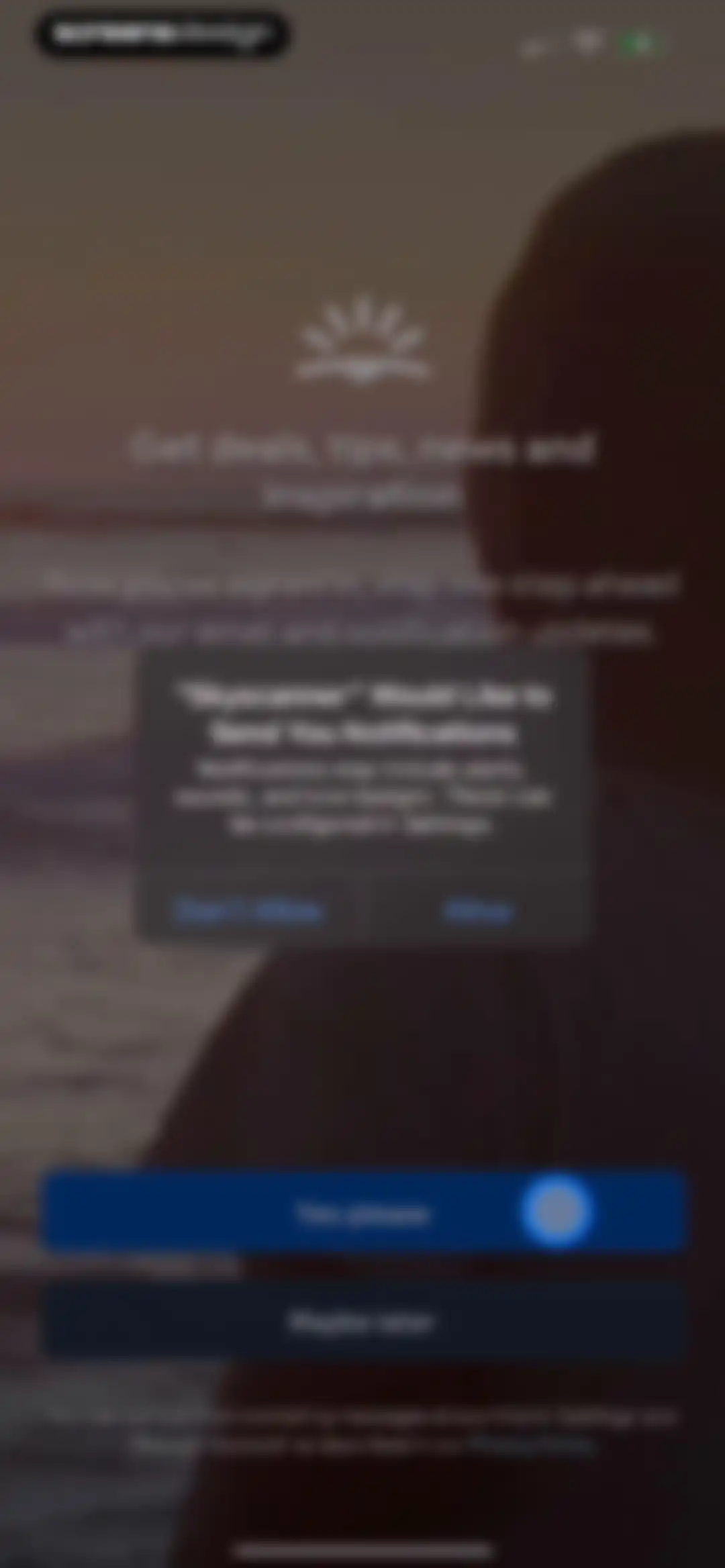 Skyscanner Flights & Travel screen 9
