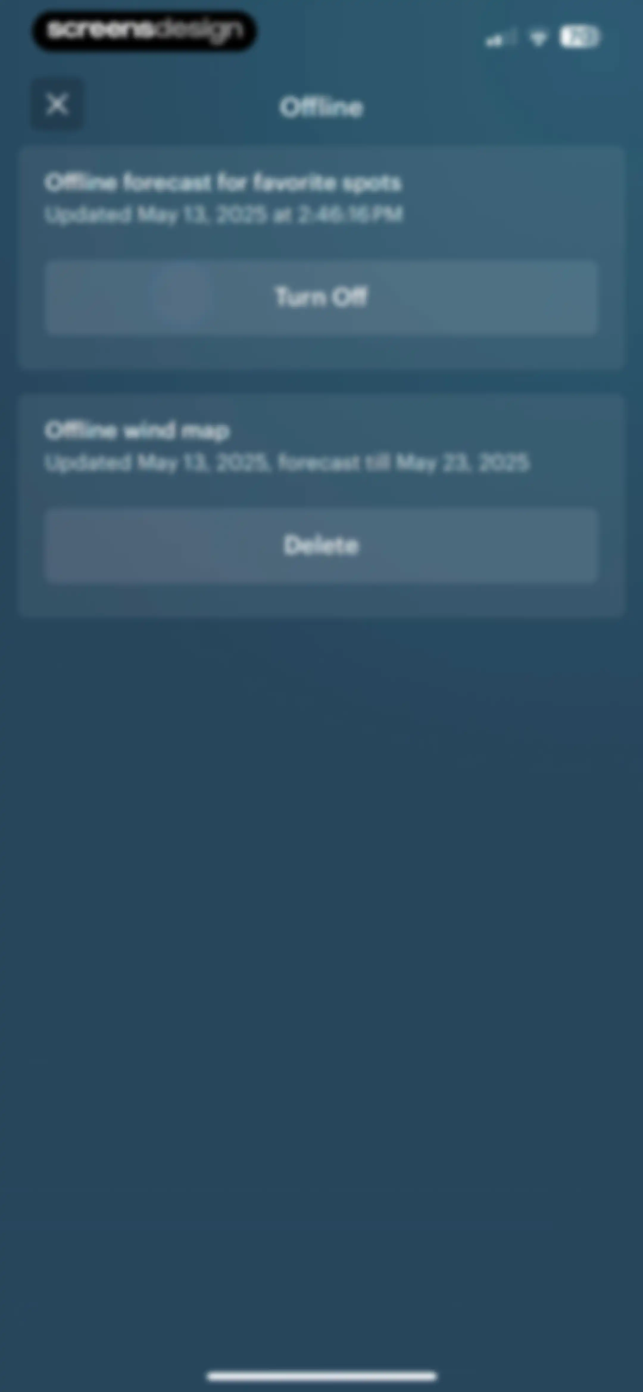 Windy.app — Wind, Tides, Radar screen 107