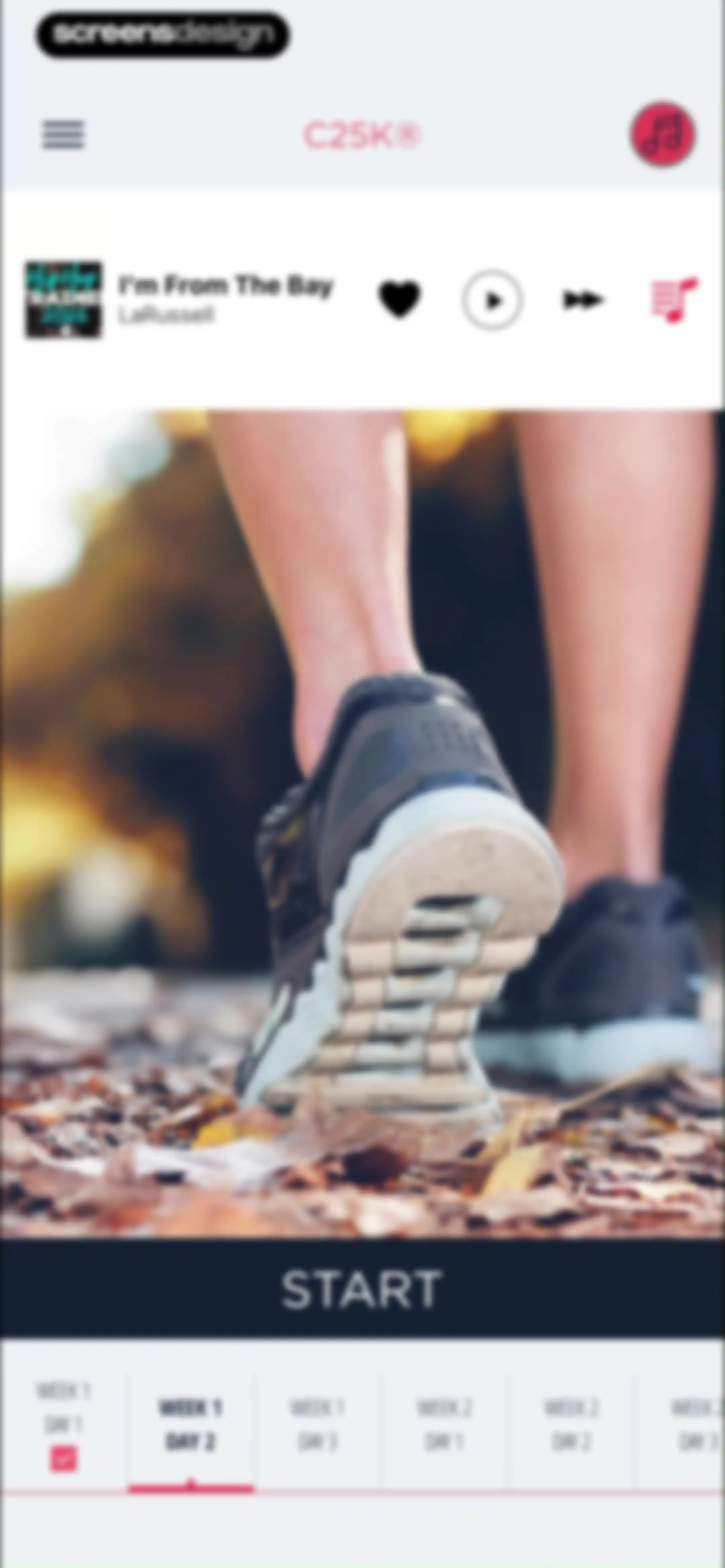 C25K® 5K Running Coach & Map screen 41