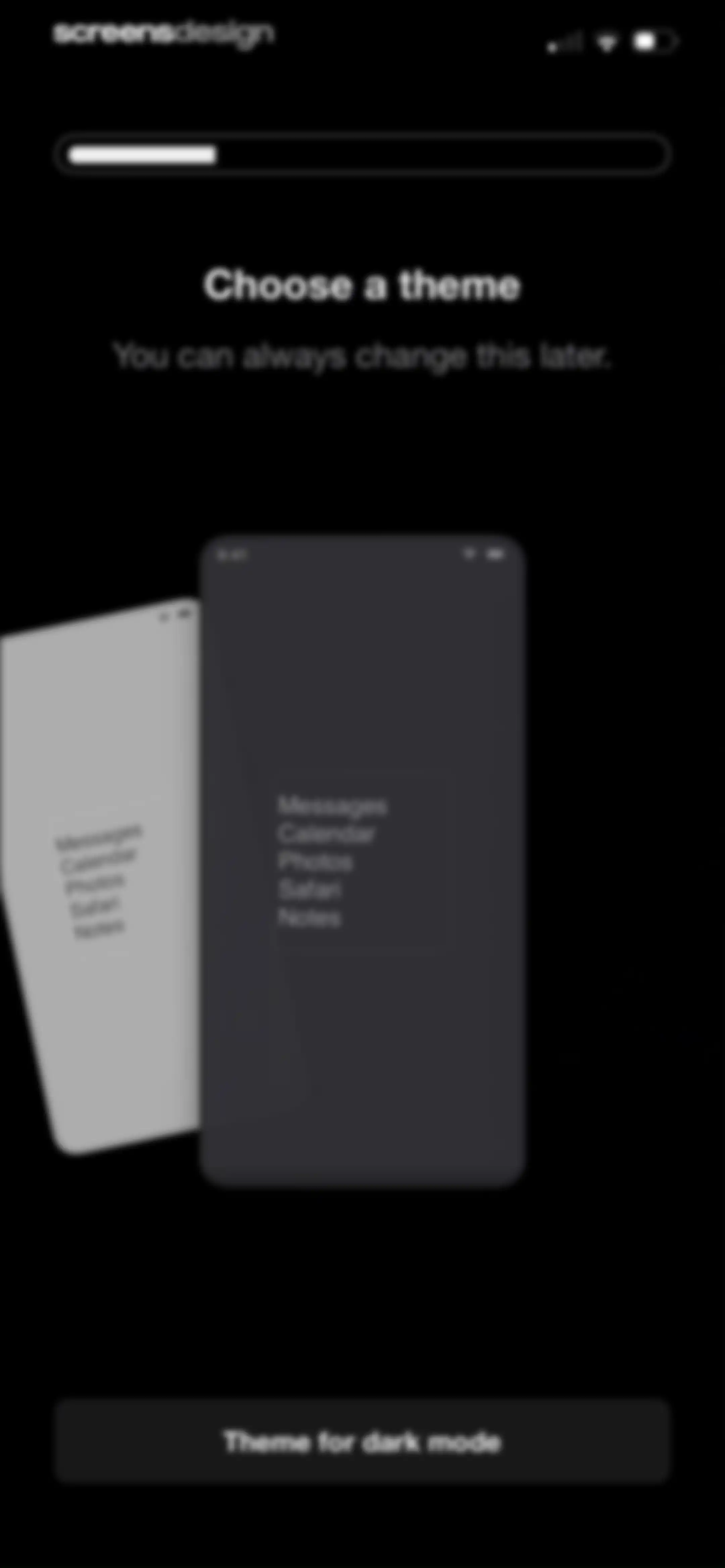 Blank Spaces Launcher screen 16