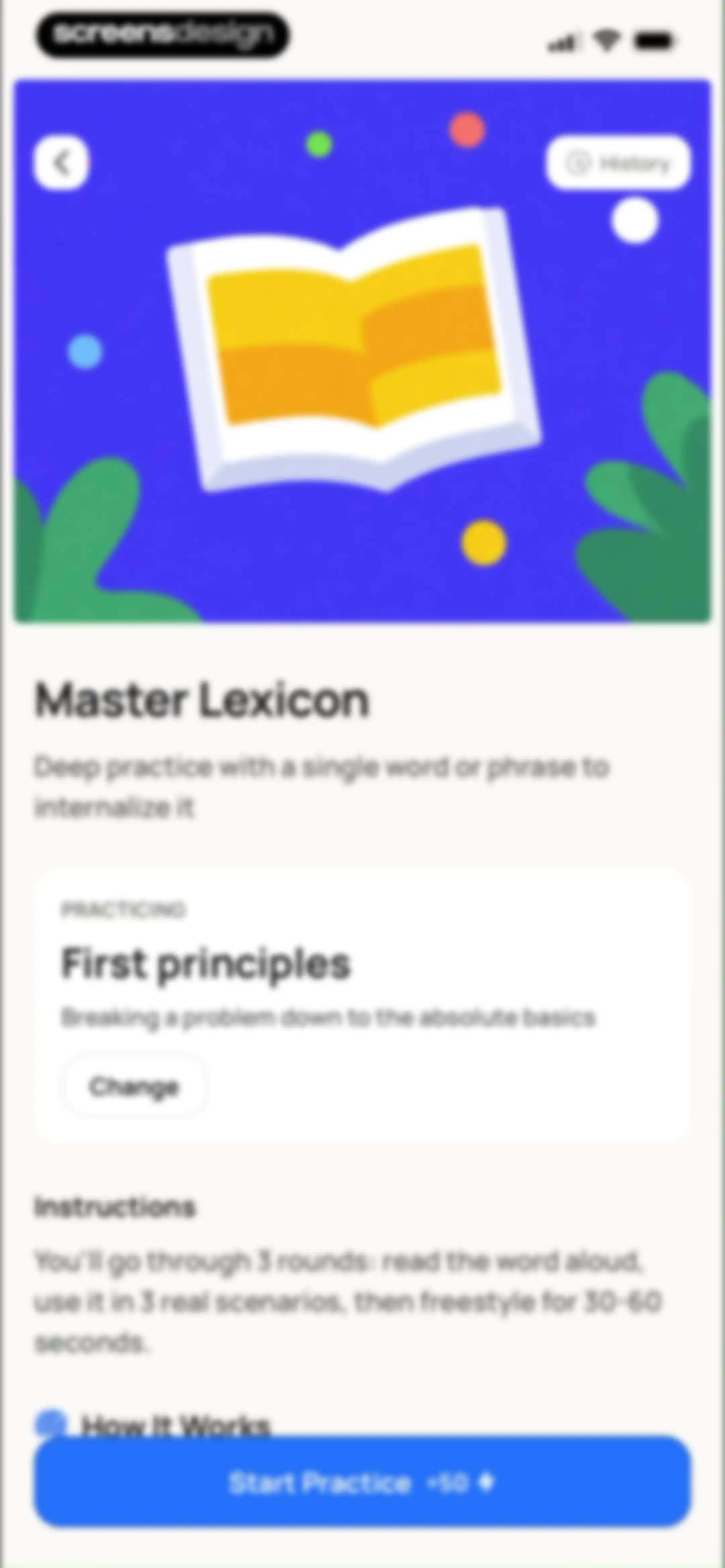 Wellspoken: Articulation Coach screen 128