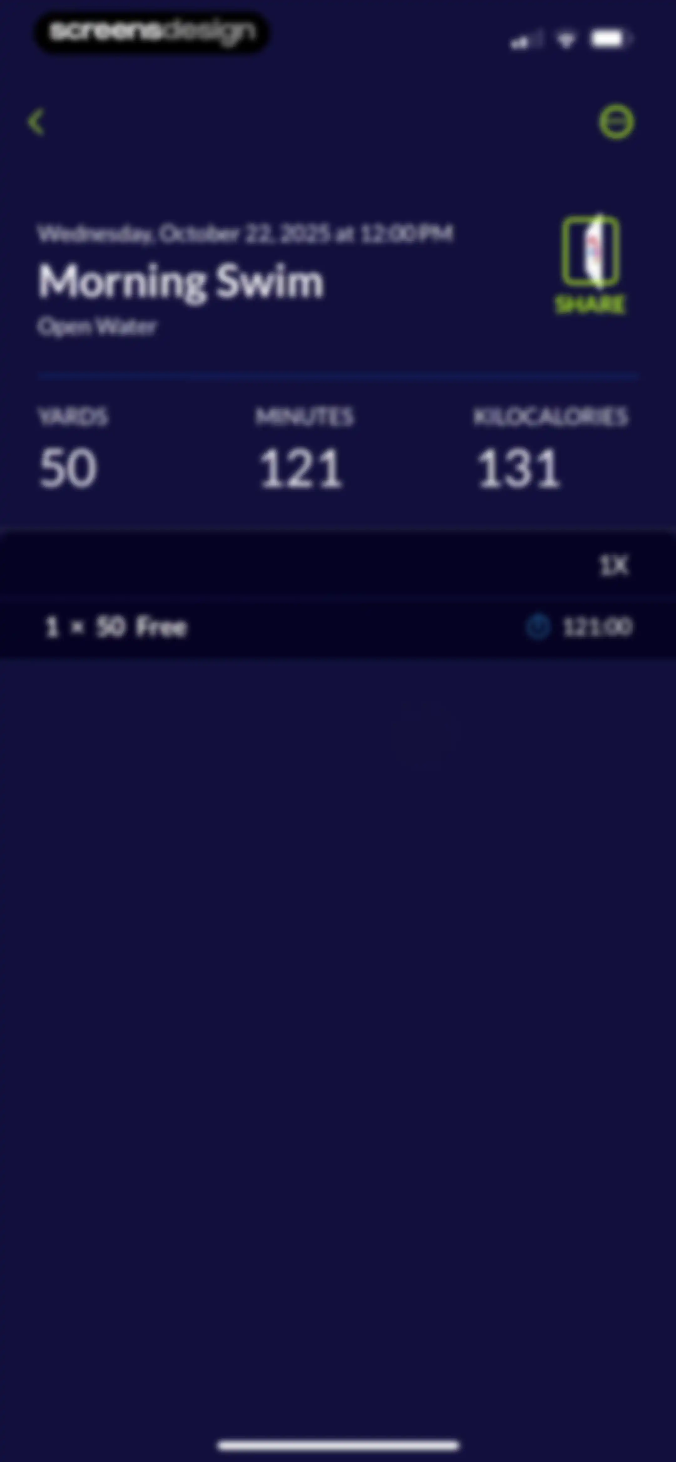 MySwimPro: #1 Swim Workout App screen 170