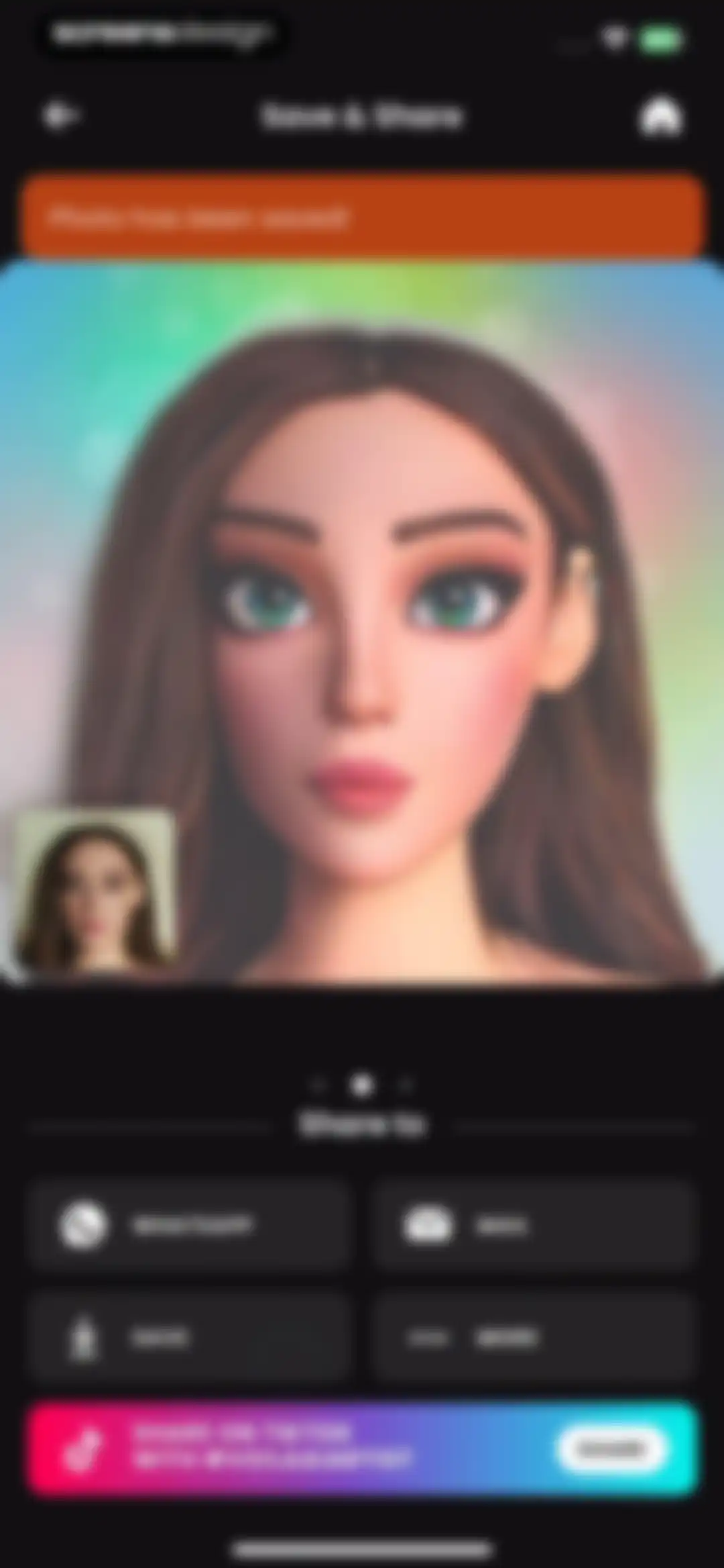 Voilà AI Artist Cartoon Filter screen 26