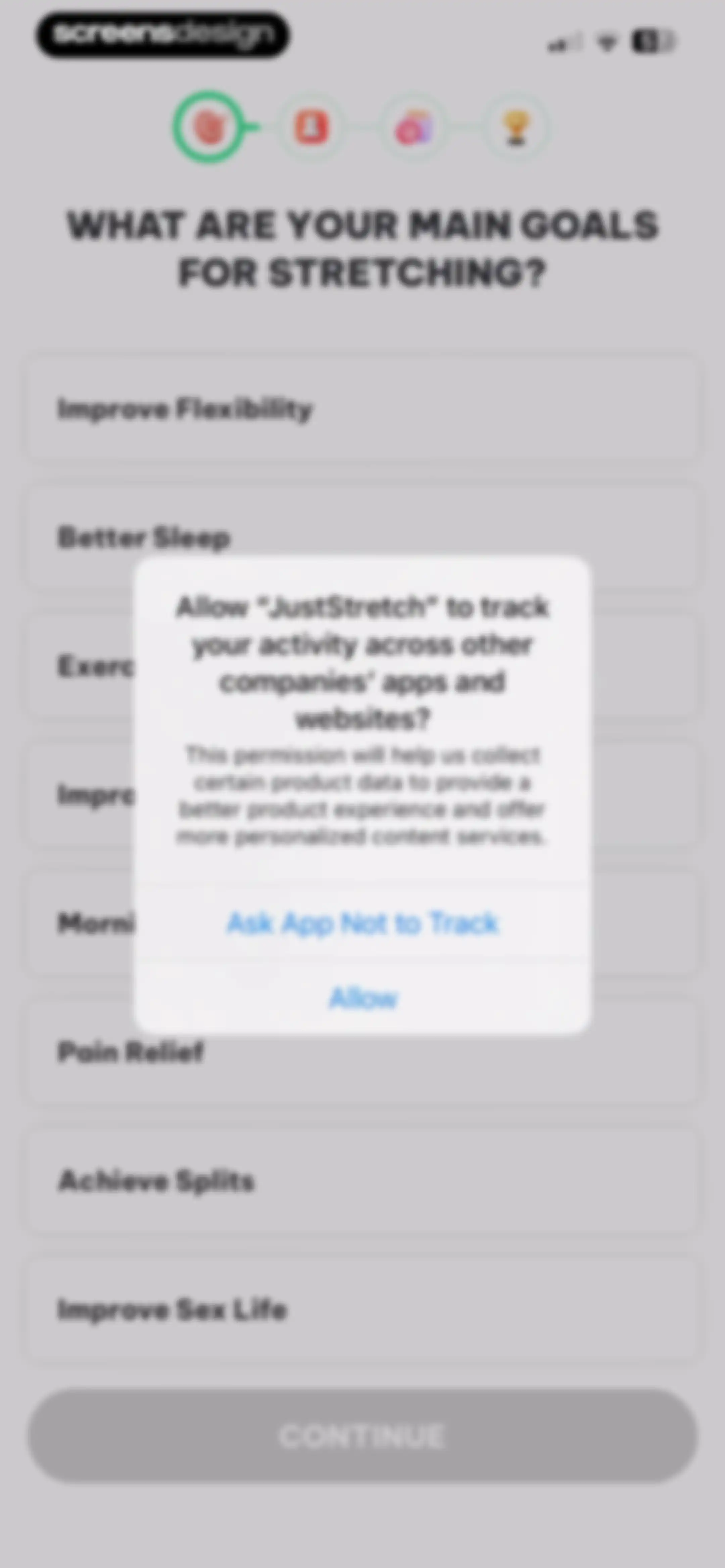JustStretch | Flex & Mobility screen 2
