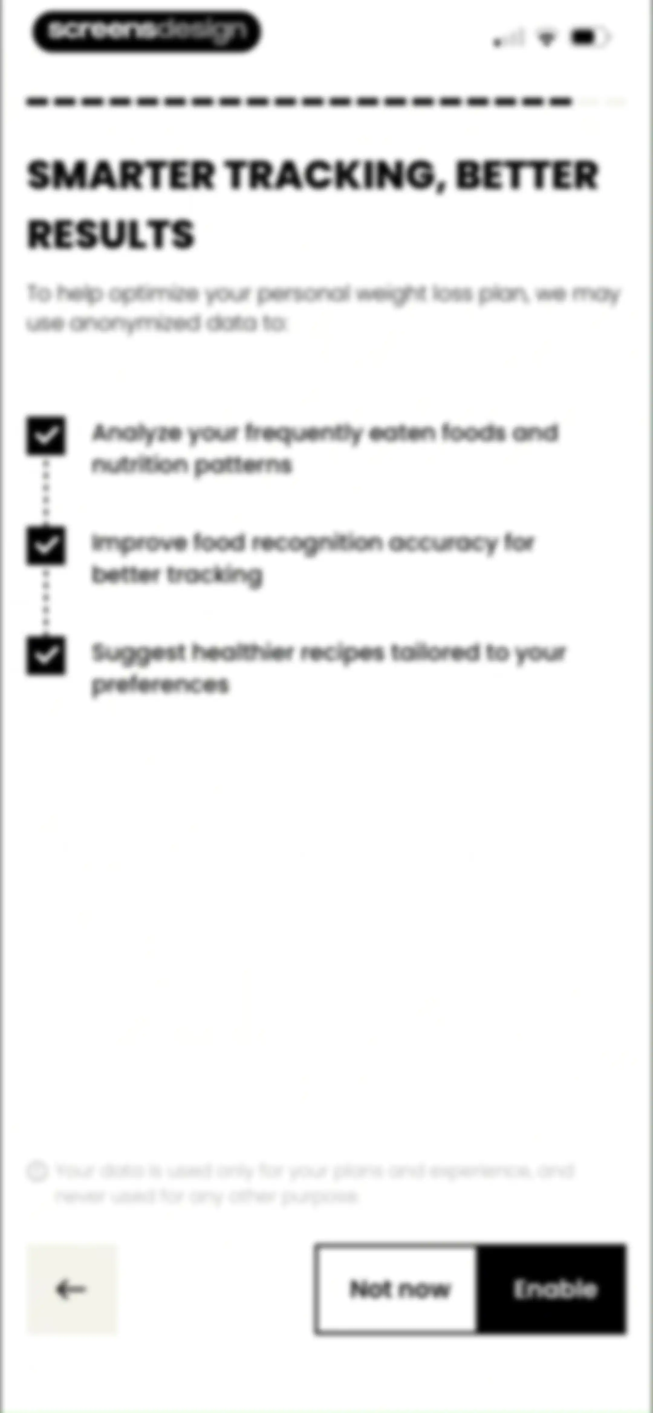 CalDiet - Food Analysis Pal screen 32