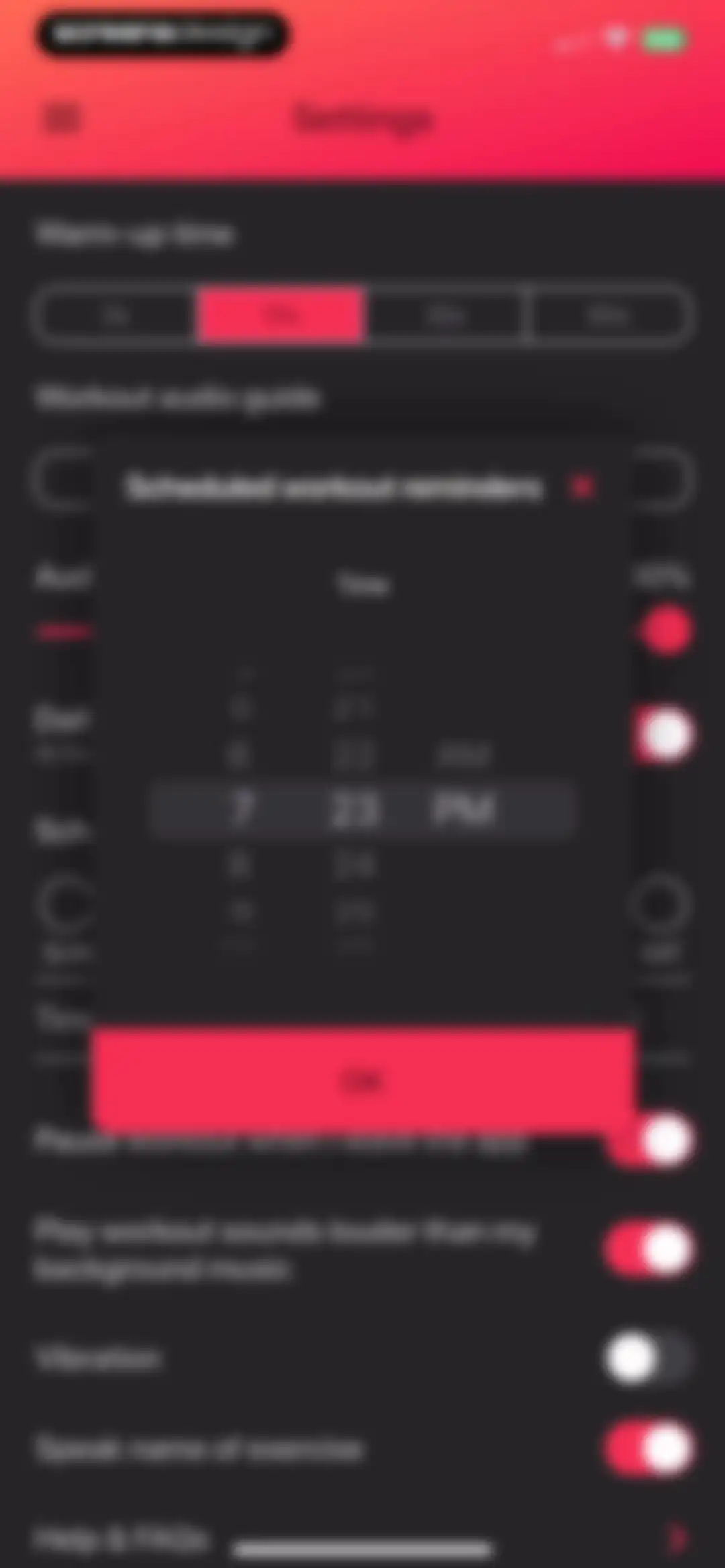 Interval Timer □ HIIT Timer screen 37