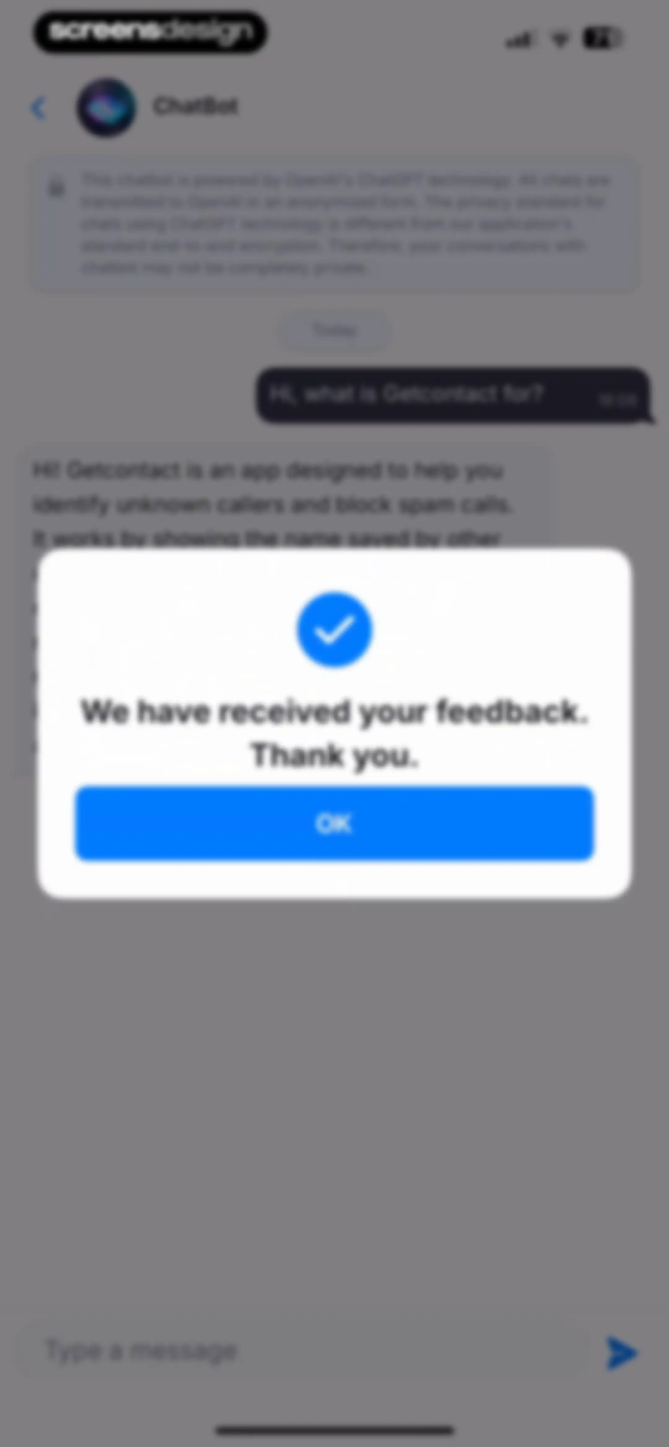 Getcontact screen 62