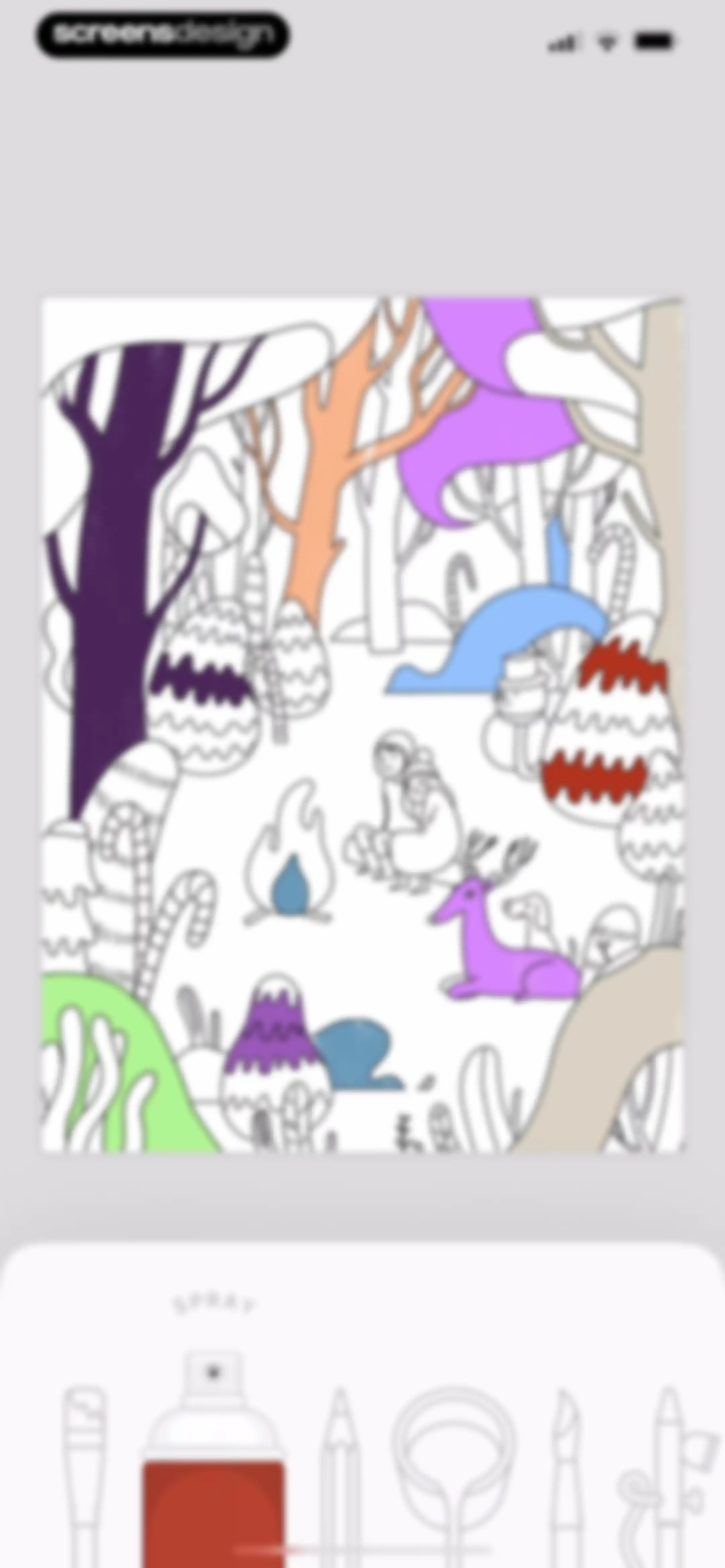 Lake: Coloring Book for Adults screen 45