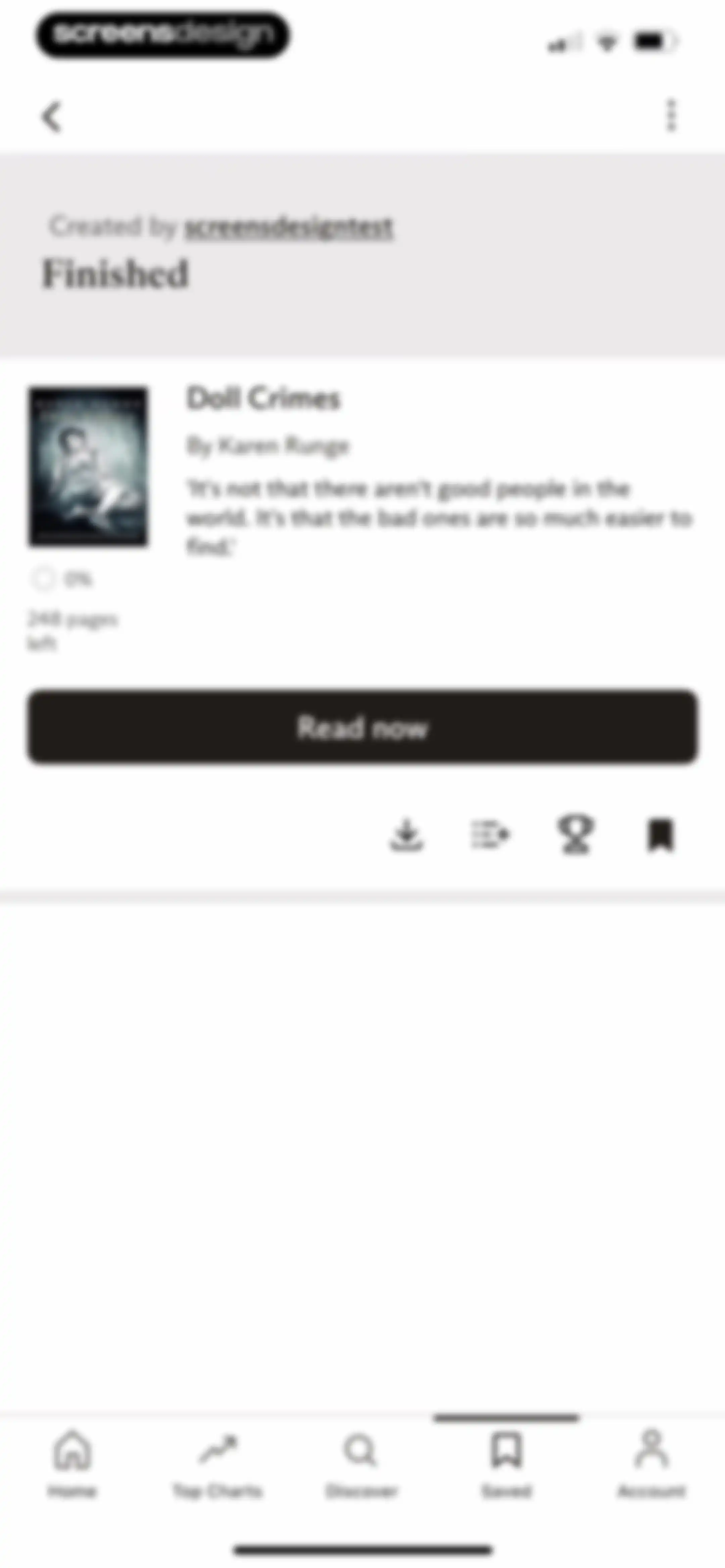 Everand: Audiobooks & Ebooks screen 91