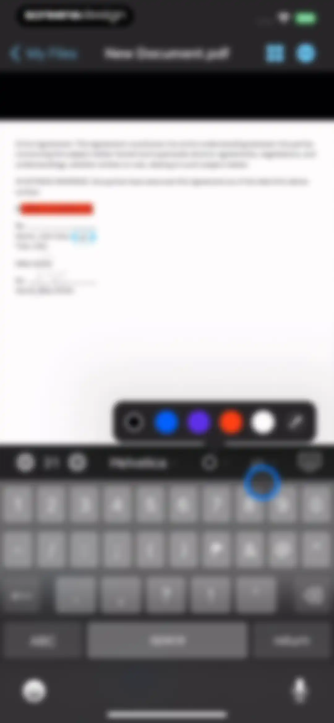 PDF Fill & Sign. Editor Filler screen 18