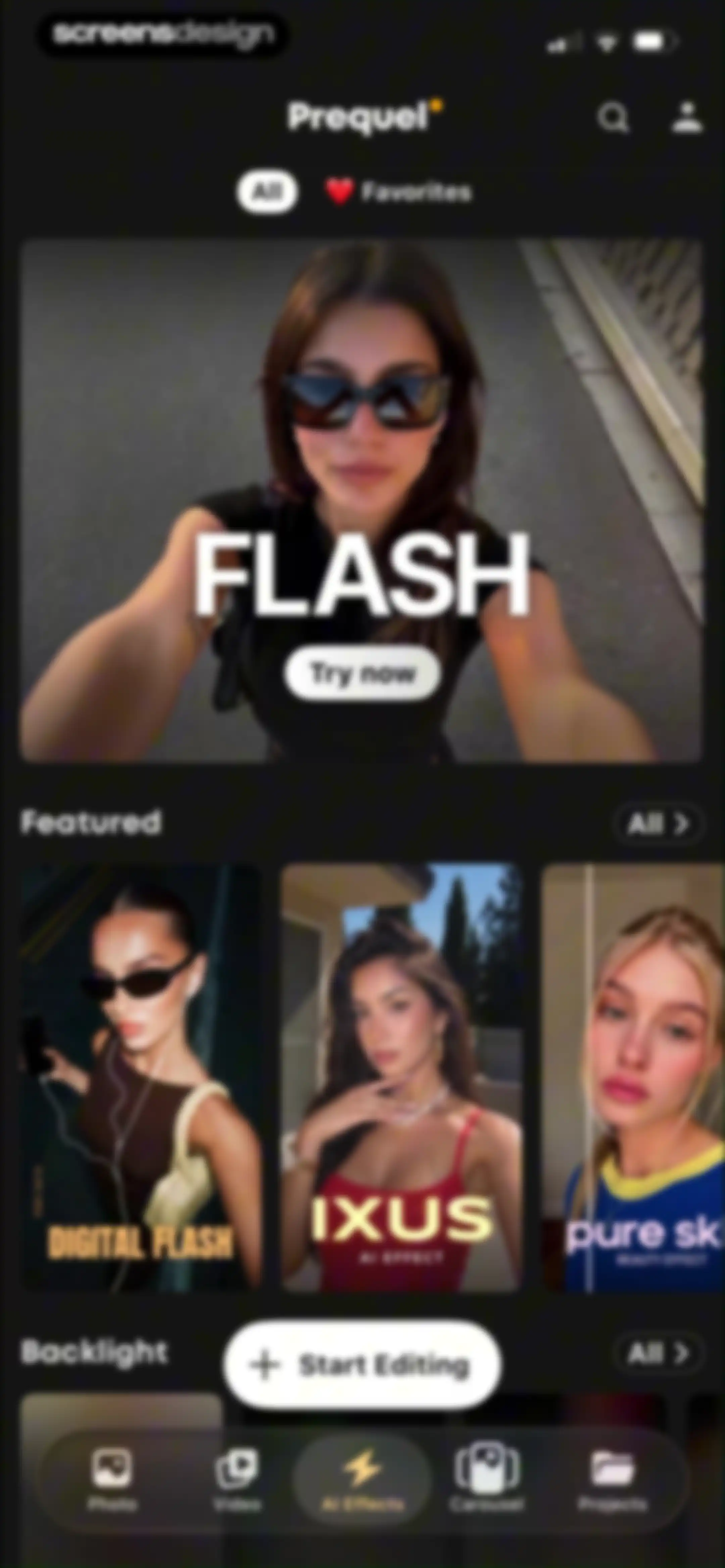Prequel: Photo & Video Editor screen 117