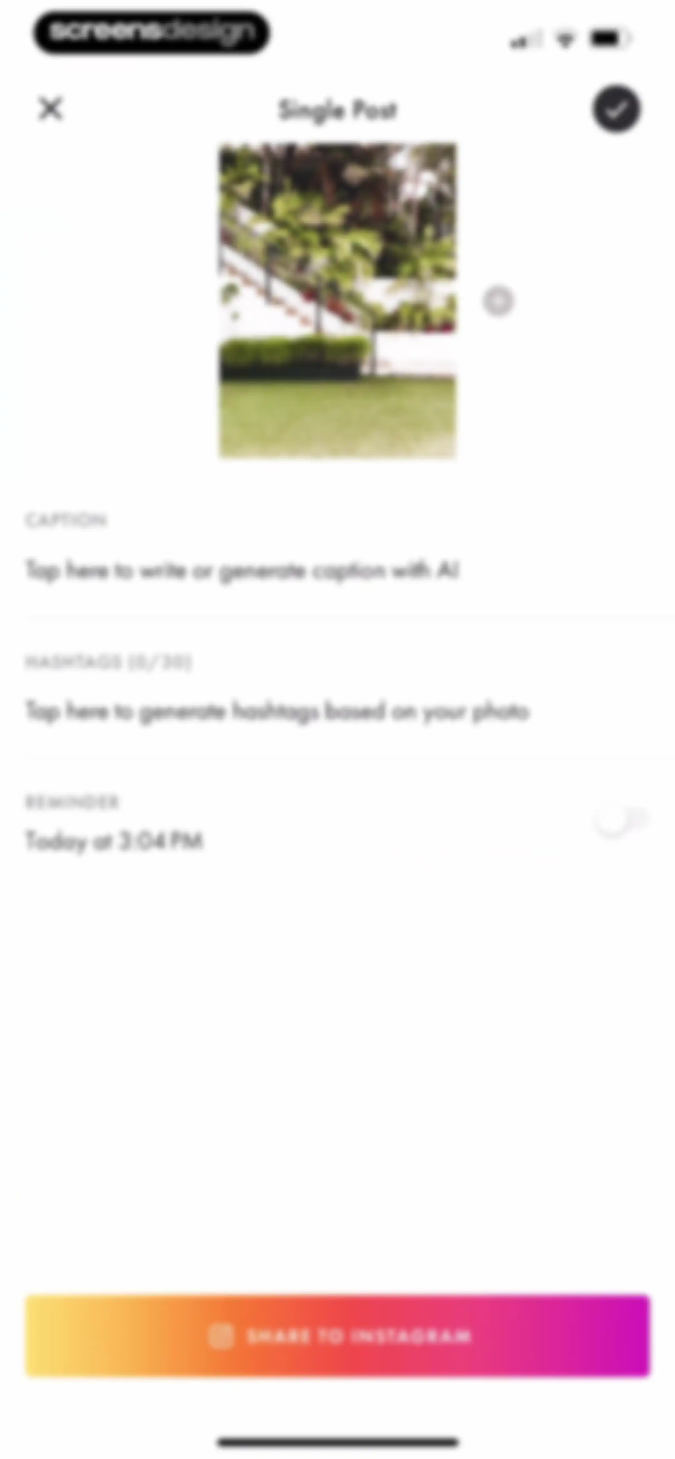 Layout for Instagram・Inpreview screen 27