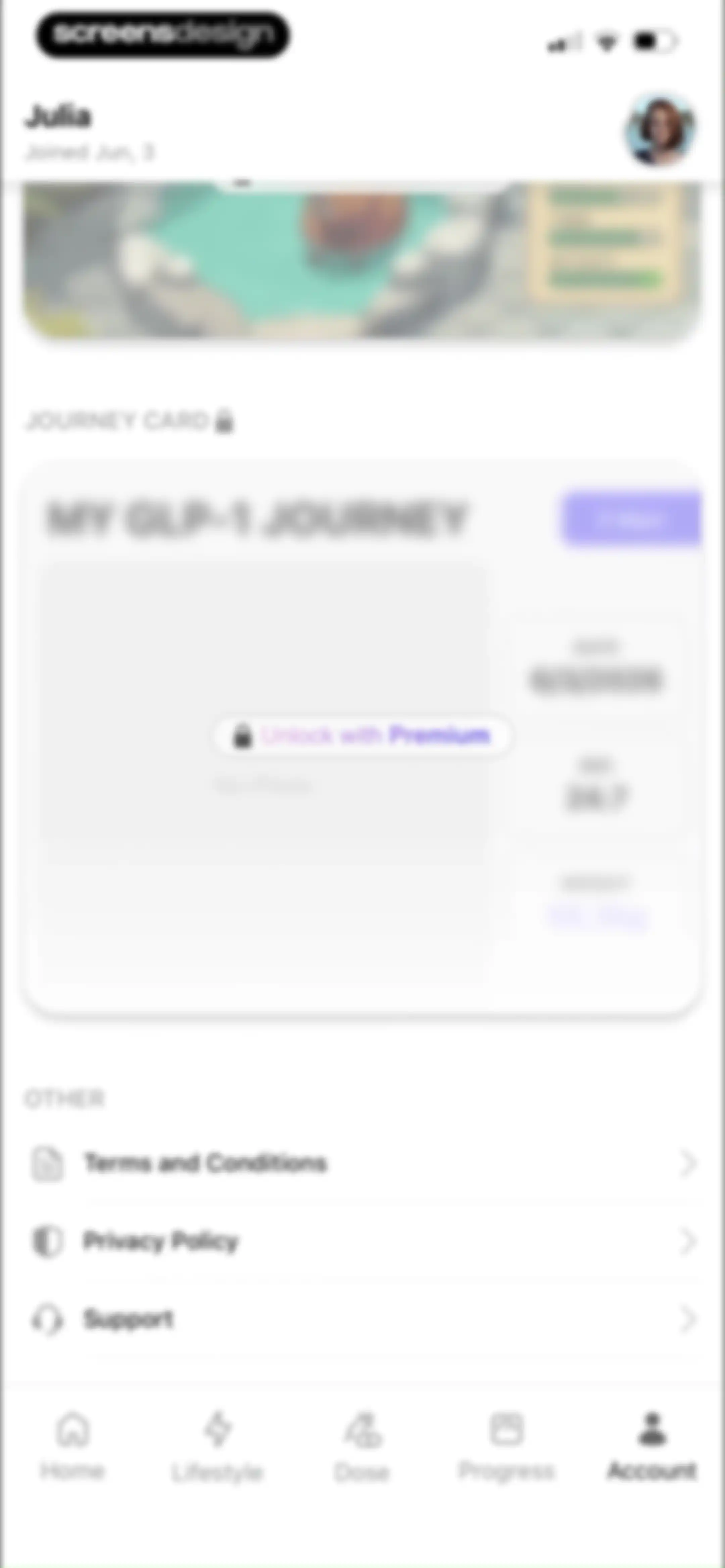 MeAgain: GLP-1 Tracker App screen 184