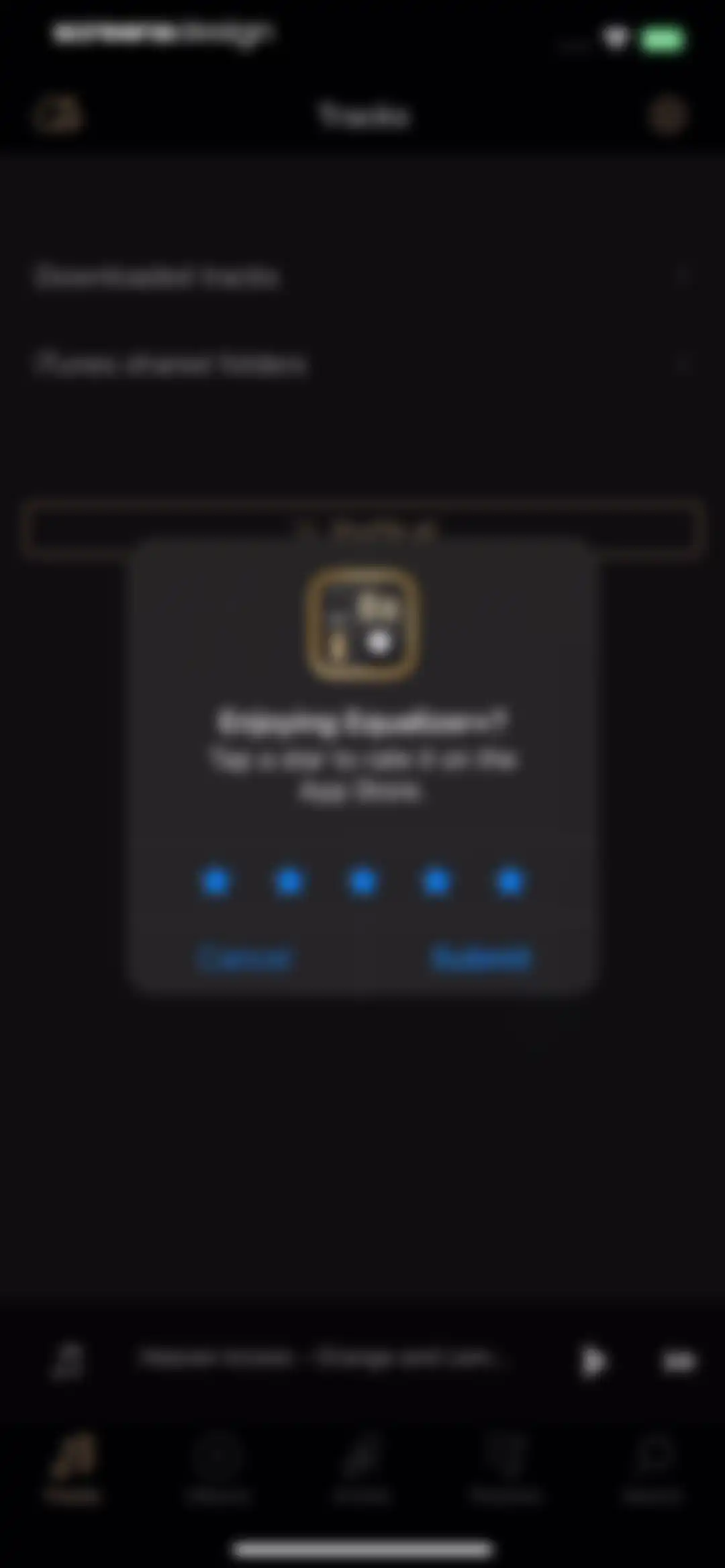 Equalizer+ HD music player screen 40