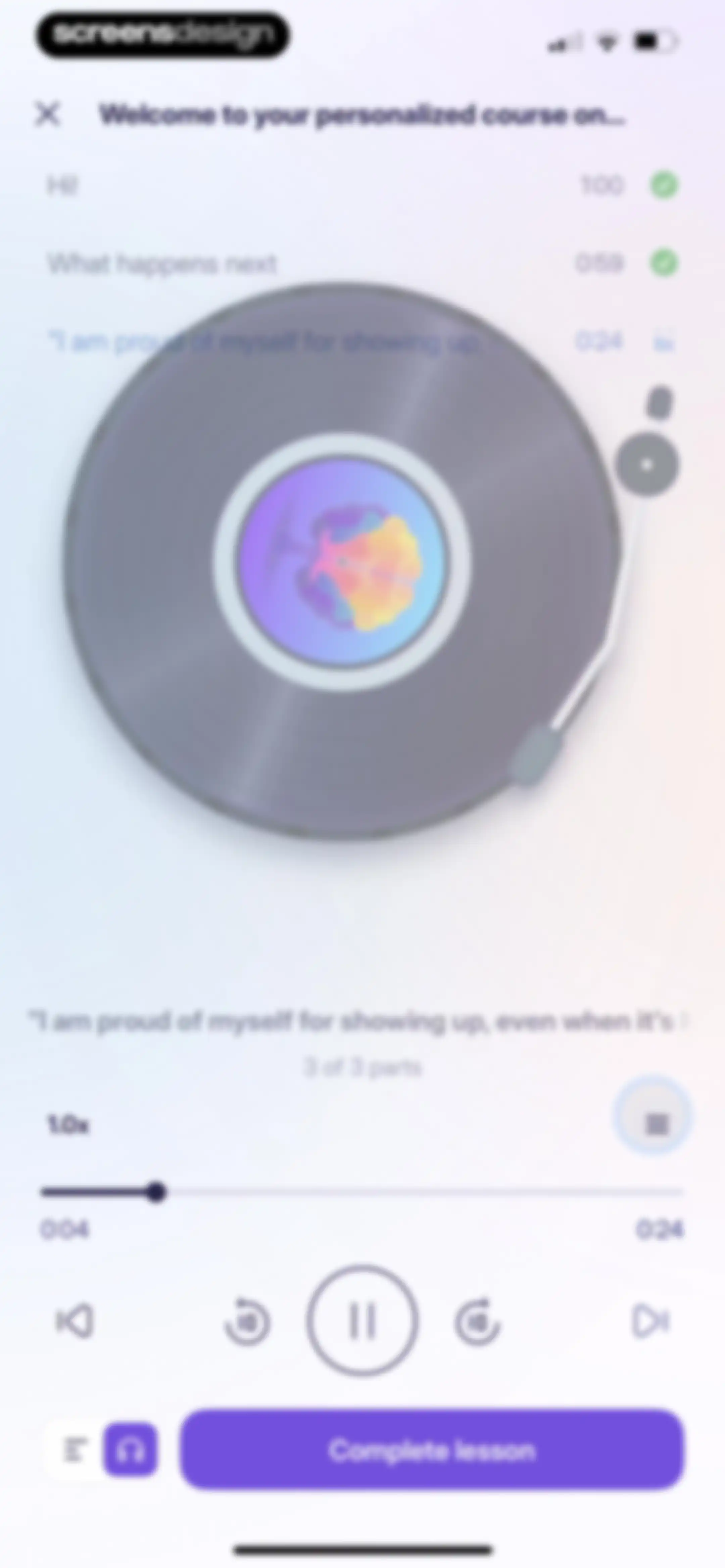 Liven: Discover yourself screen 62