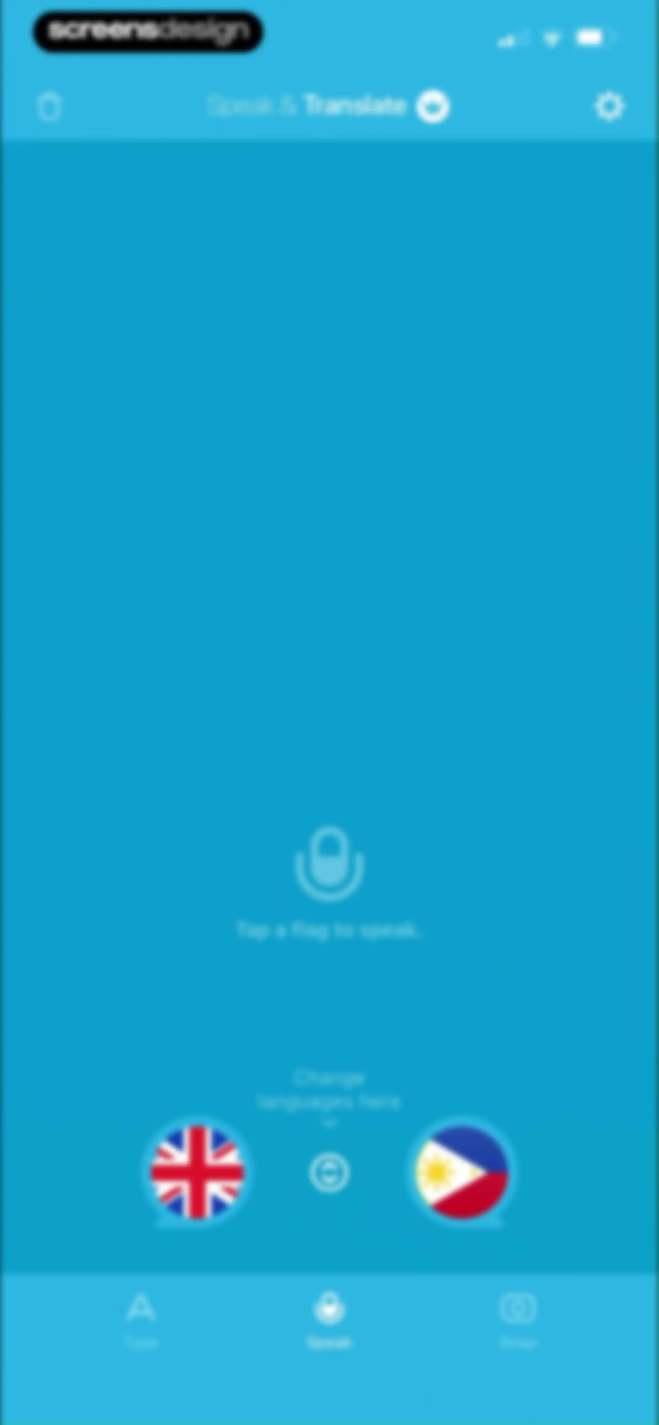 Speak & Translate - Translator screen 22