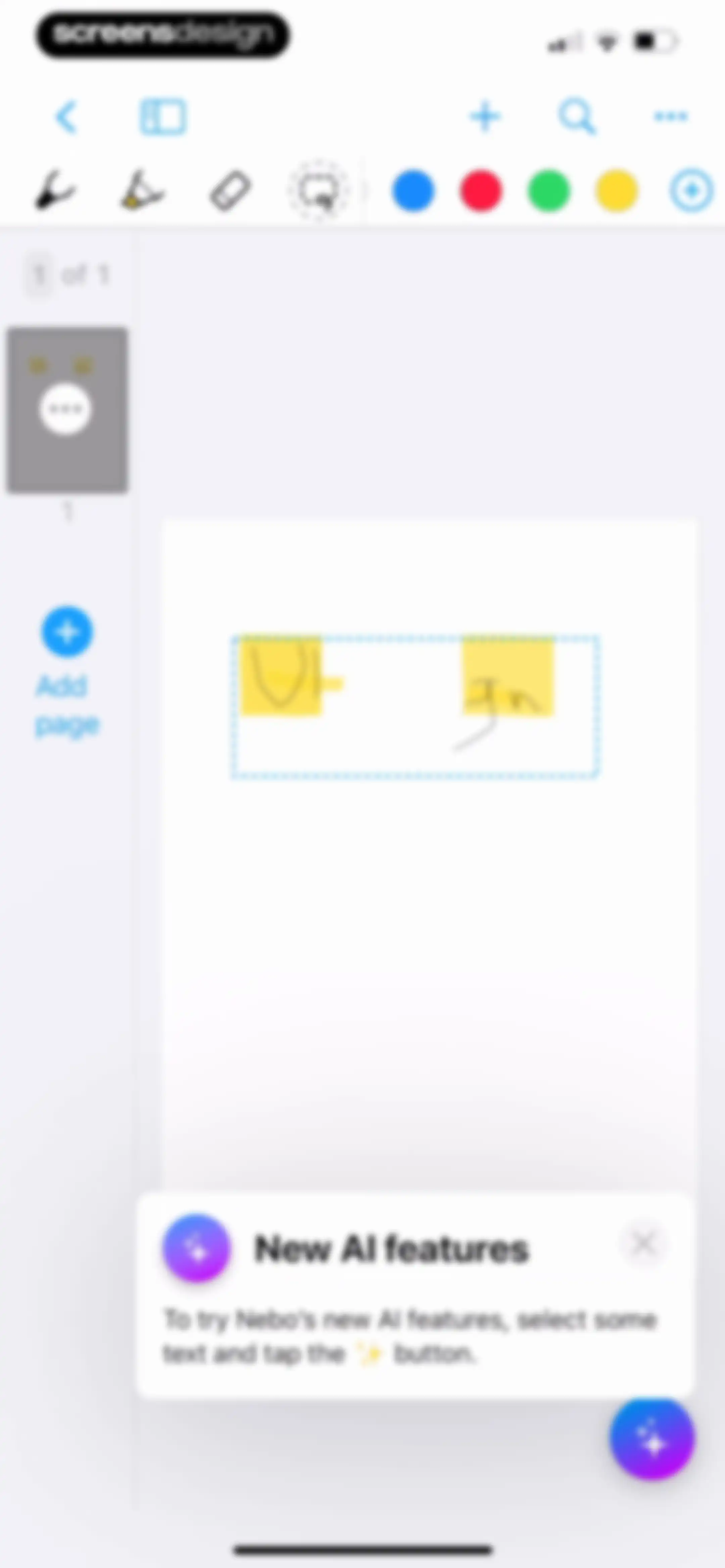 MyScript Notes: AI Handwriting screen 23