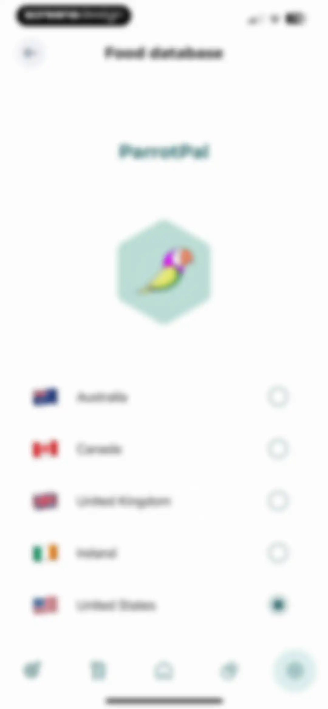 ParrotPal: Calorie Tracker screen 127