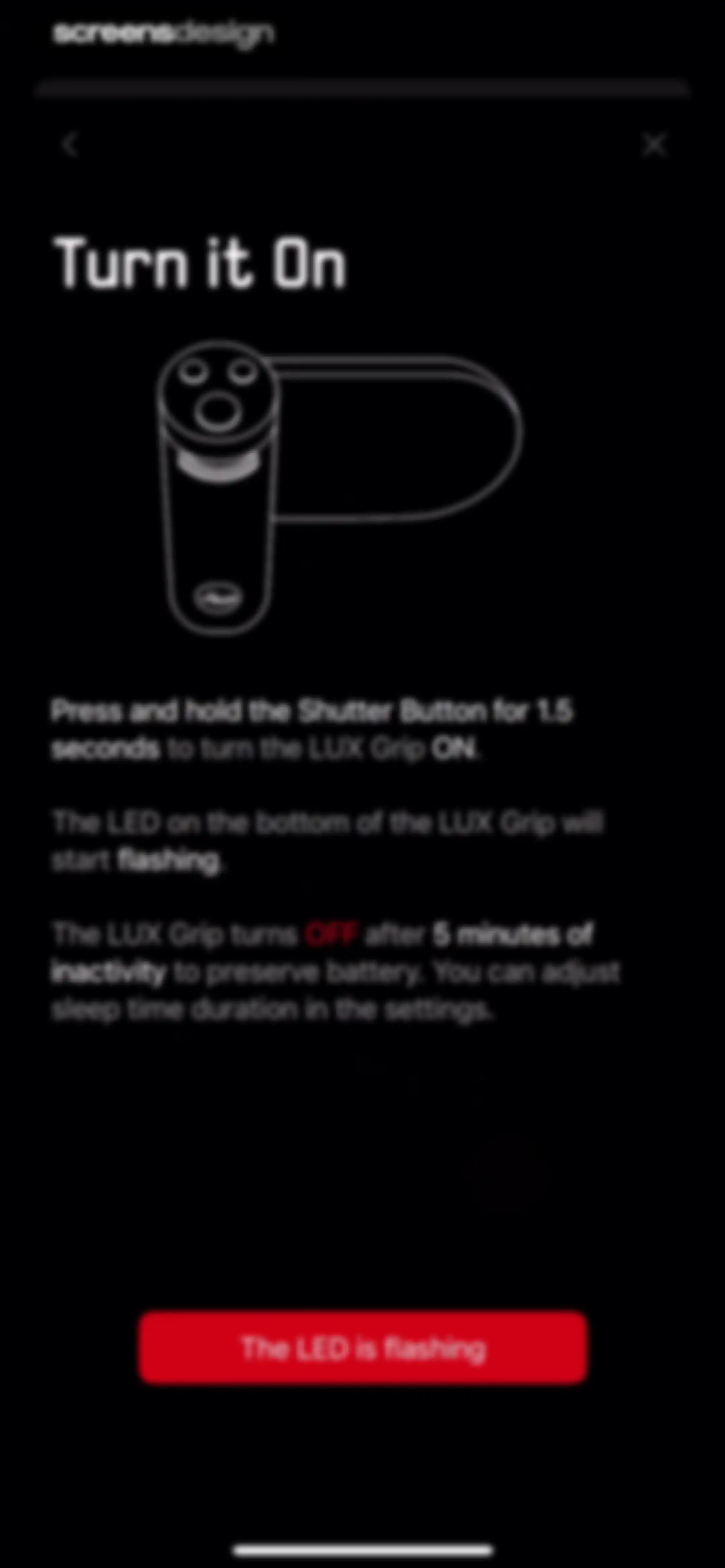 Leica LUX - Pro Manual Camera screen 70
