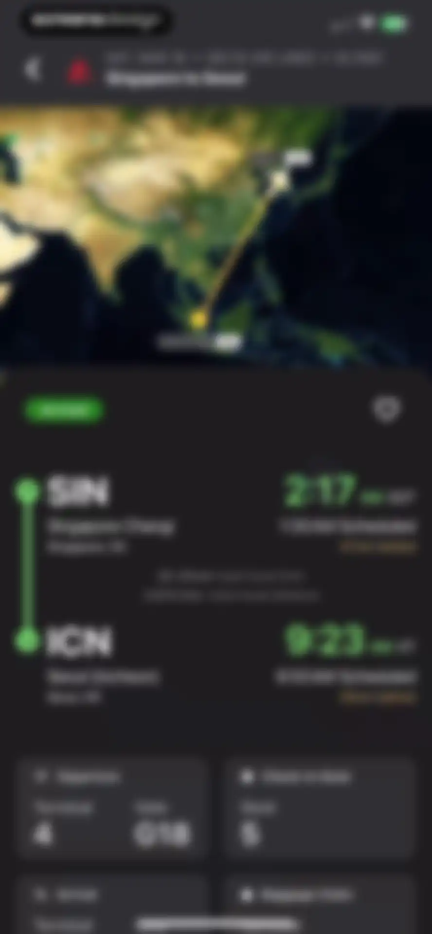 Track My Flight Now screen 19