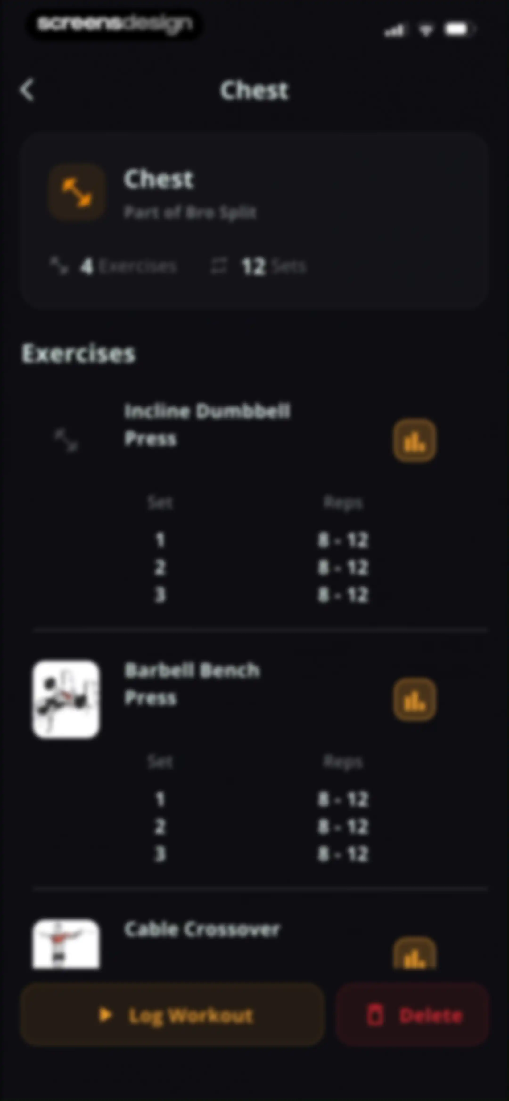 Stronger - Gym Workout Planner screen 125