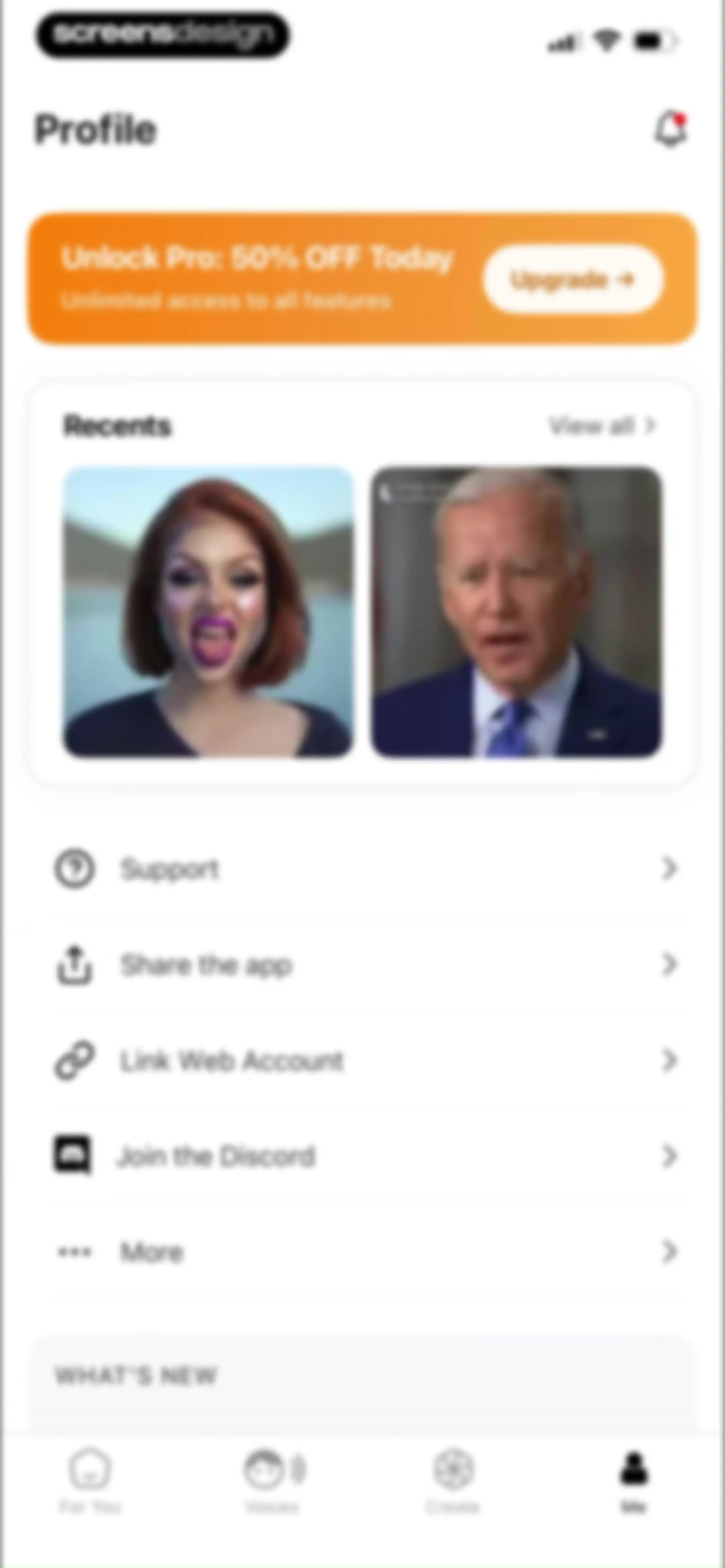 Parrot: Voice Generator AI App screen 61