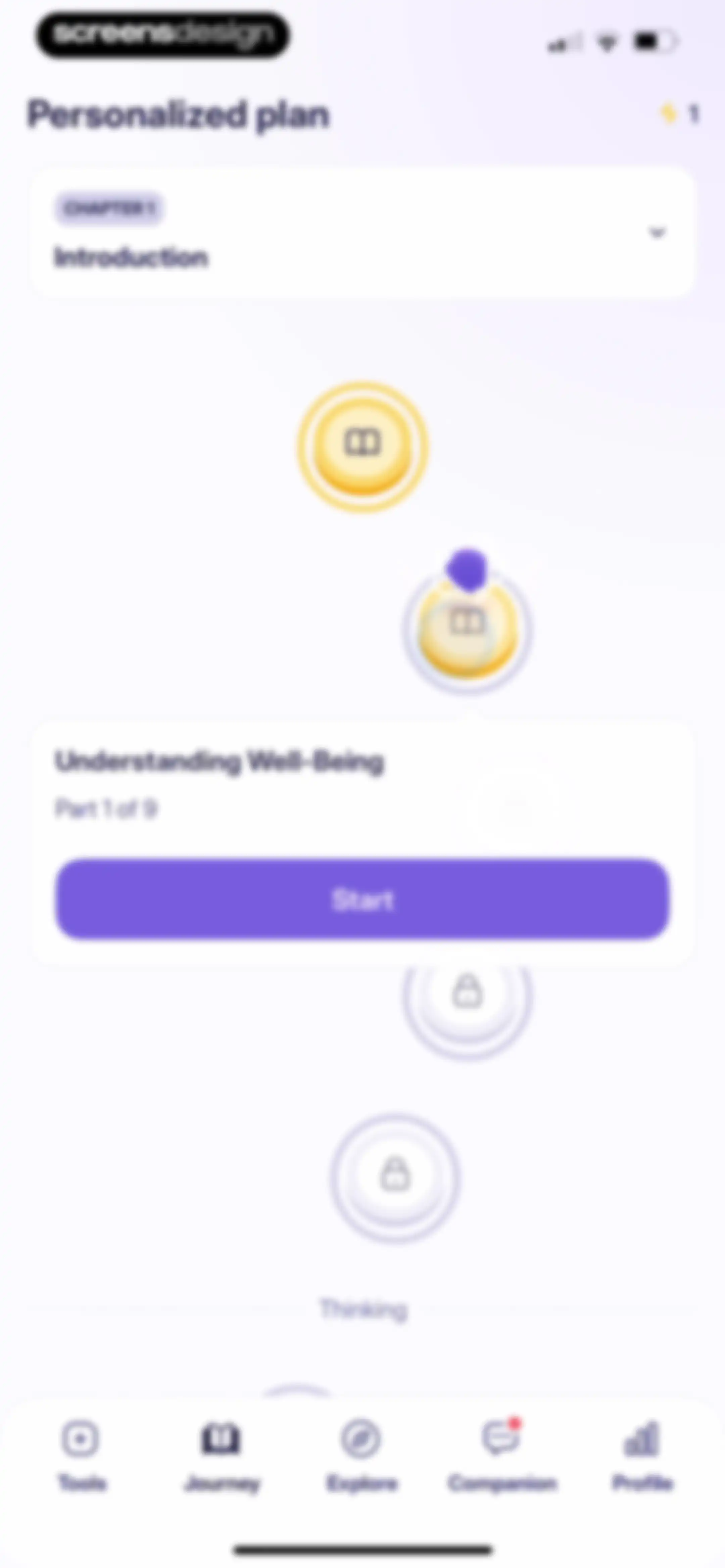Liven: Discover yourself screen 74