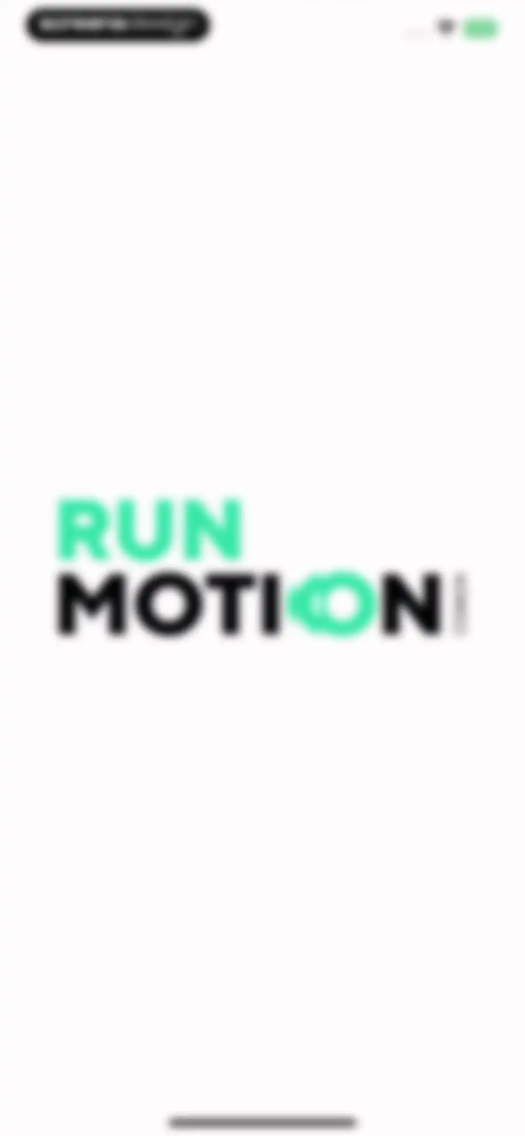 RunMotion - Running Coach screen 1