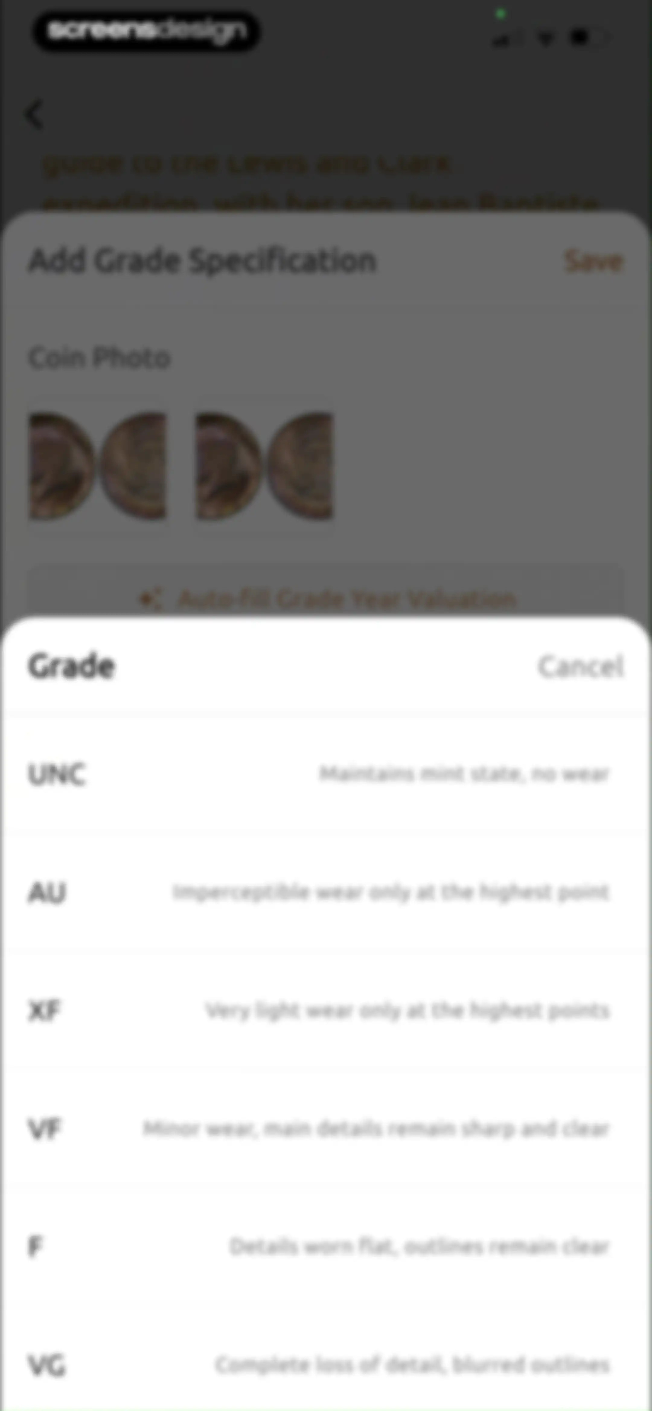ChatCoin: Coin Identifier screen 26