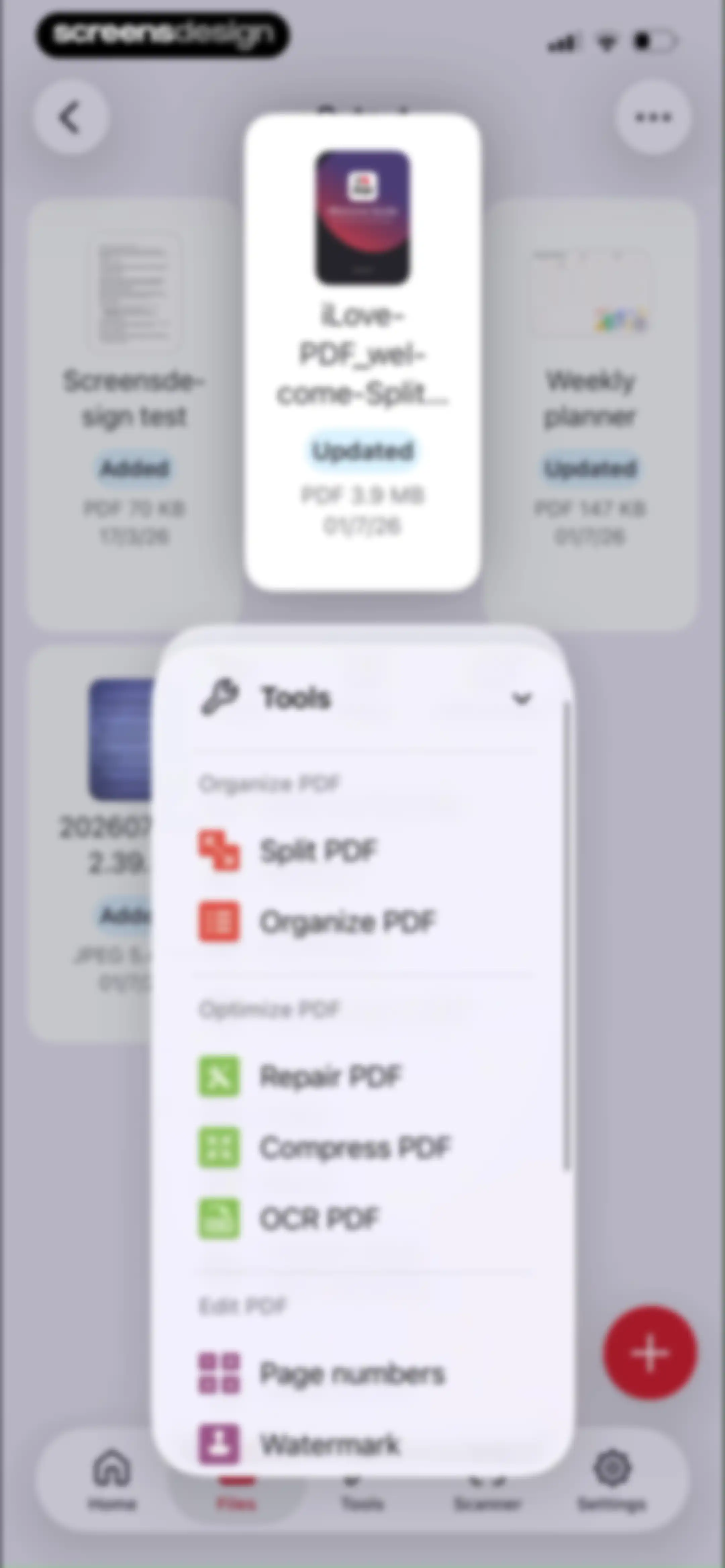 iLovePDF - PDF Editor & Scan screen 79
