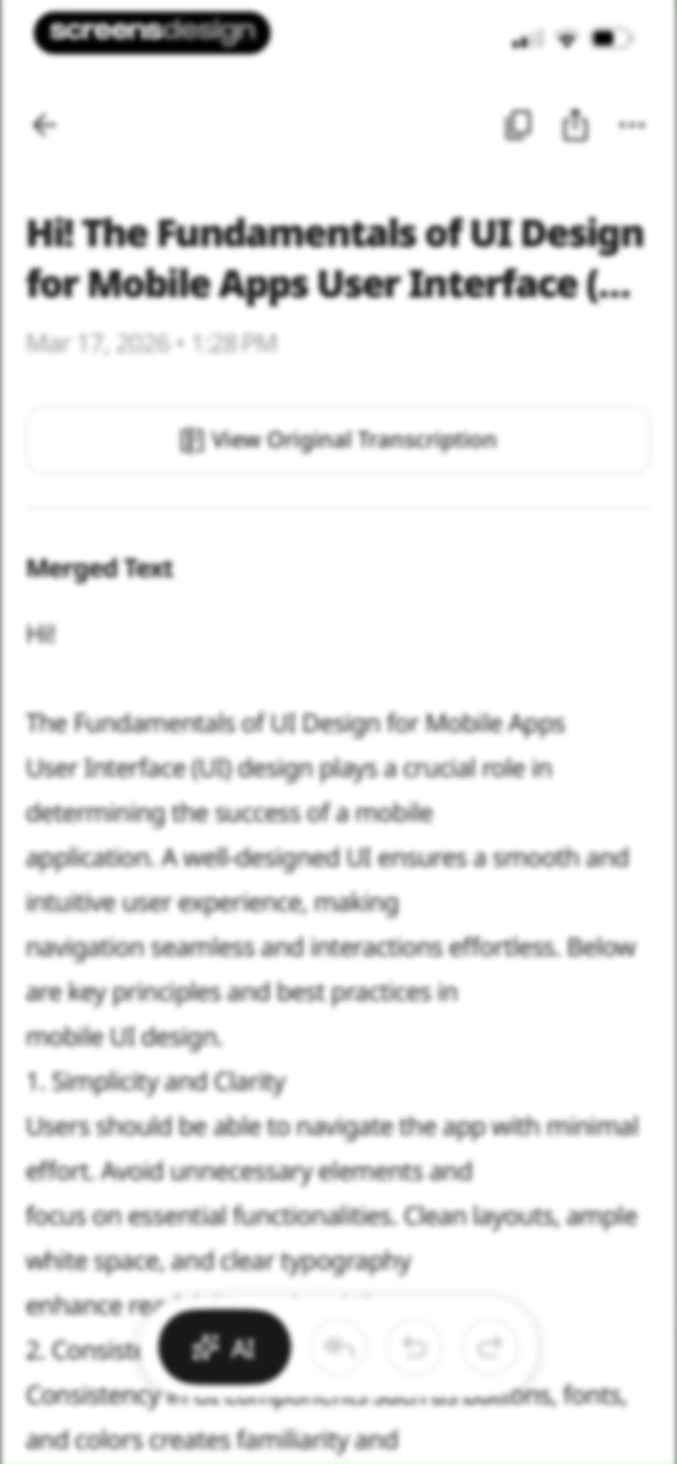 SpeakApp AI: Voice Notes screen 69