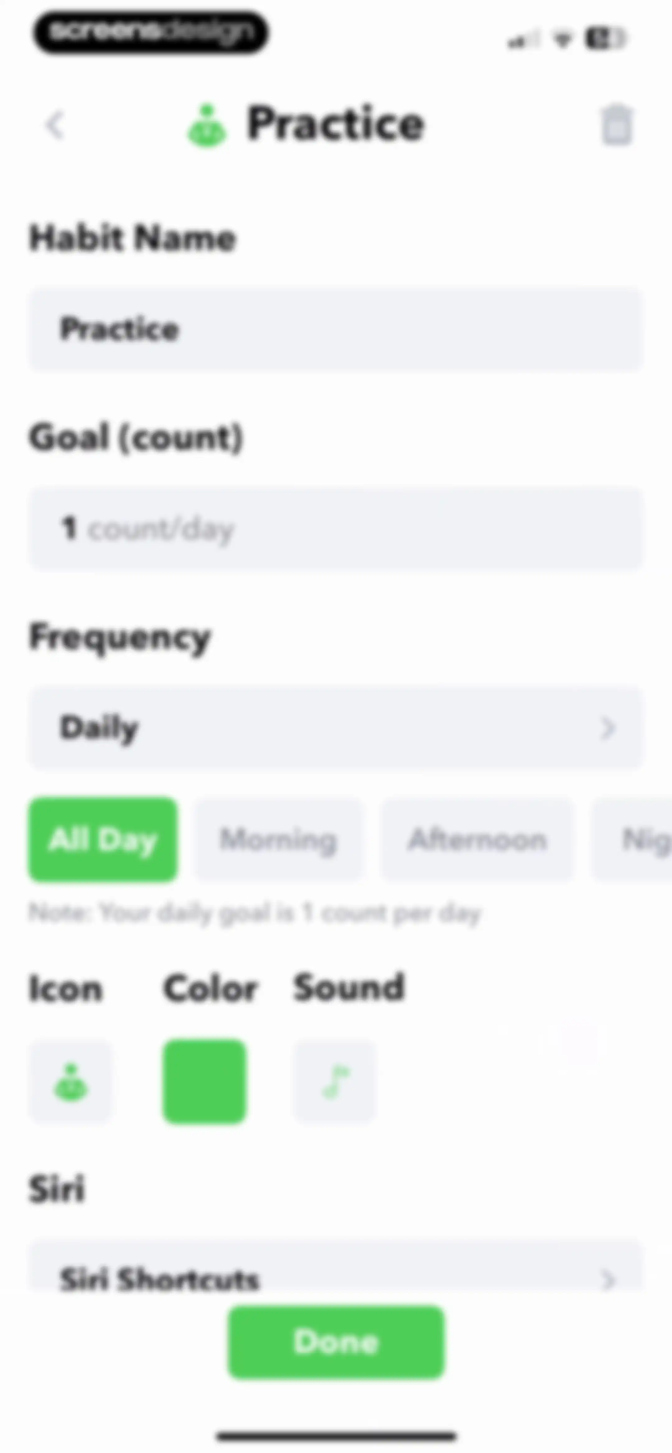 HabitMinder • Habit Tracker screen 66